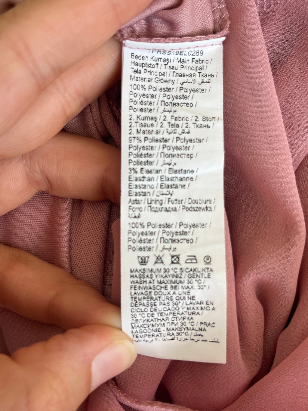 Trendyol Pink Midi Dress, Size 38, Very Good Condition