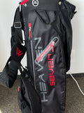 Big Max Golfbag Heaven Seven G, Schwarz/Rot, Sehr Gut, Höhe 87 cm