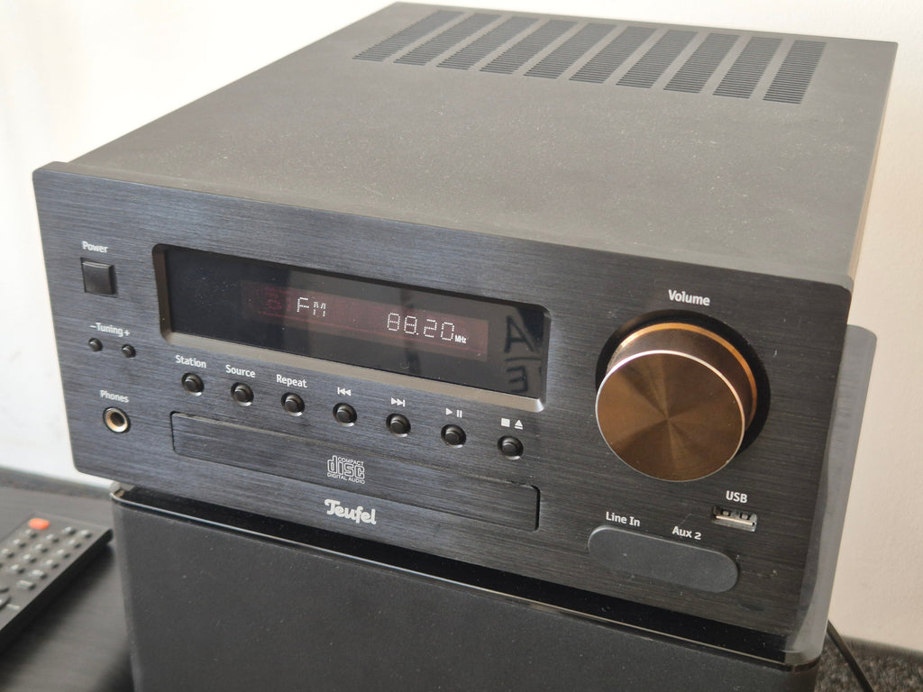 Teufel Stereo Sound System IP 42 CR, Black, Good Condition