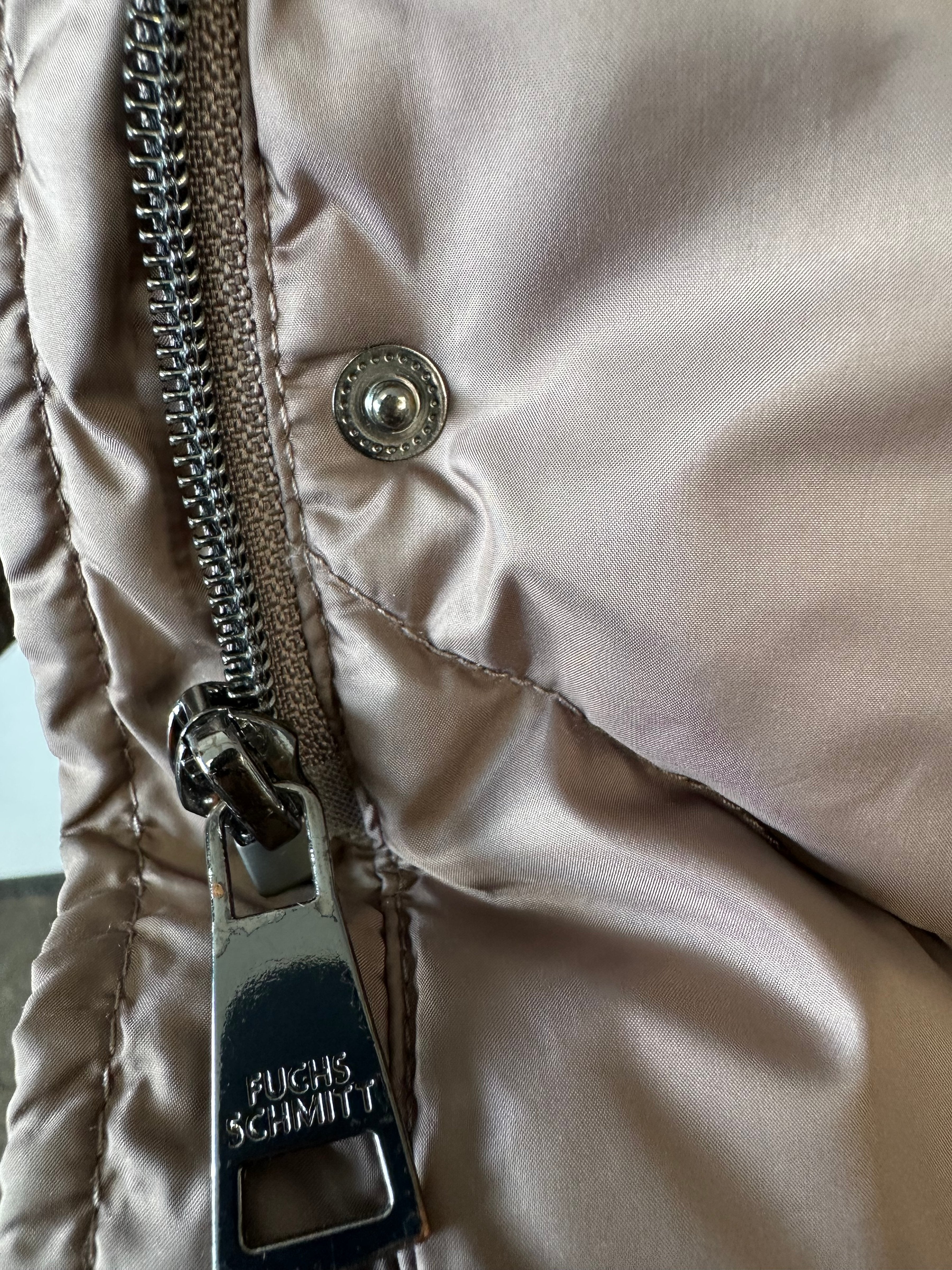Fuchs Schmitt Women’s Down Coat Size 40/M – Taupe, Very Good
