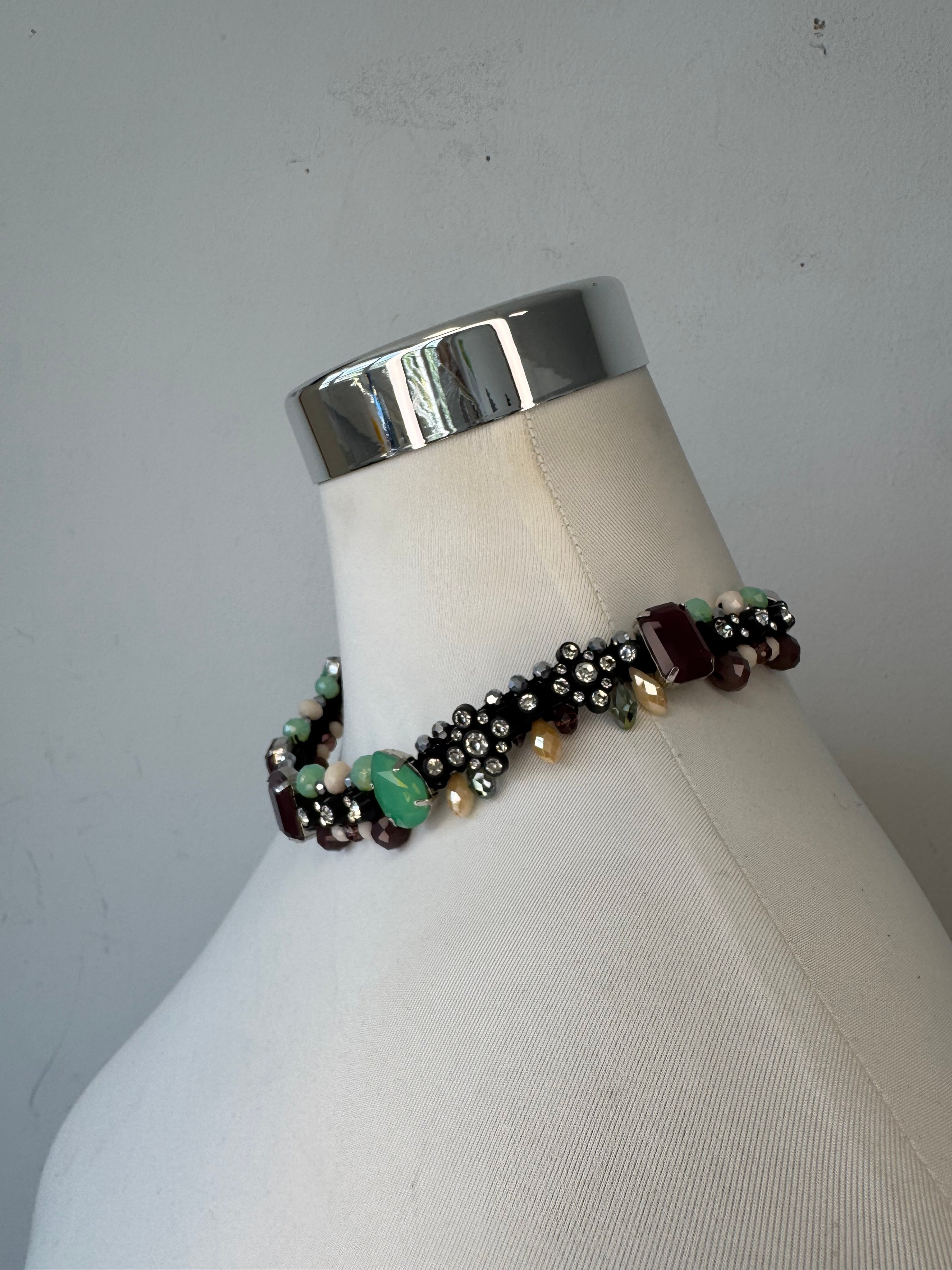 Max&Co. Necklace Bold Funky Design Multicolor 46cm Very Good