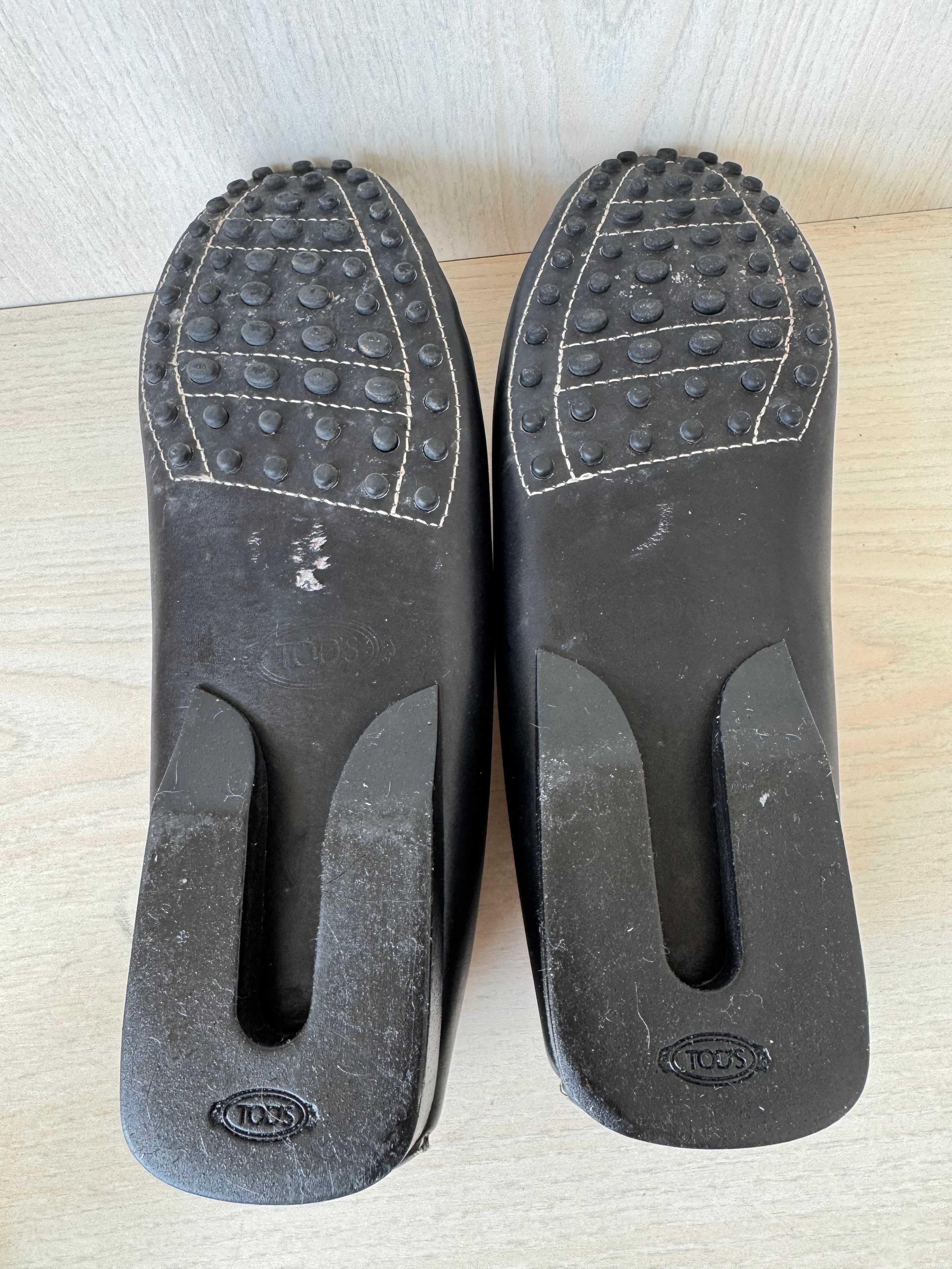 Tod’s Horse Bit Loafers EU 39.5 Brown/Black Leather Very Good Condition