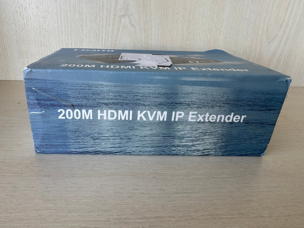 Generic HDMI KVM IP Extender 200M Schwarz Kompakt Sehr Gut