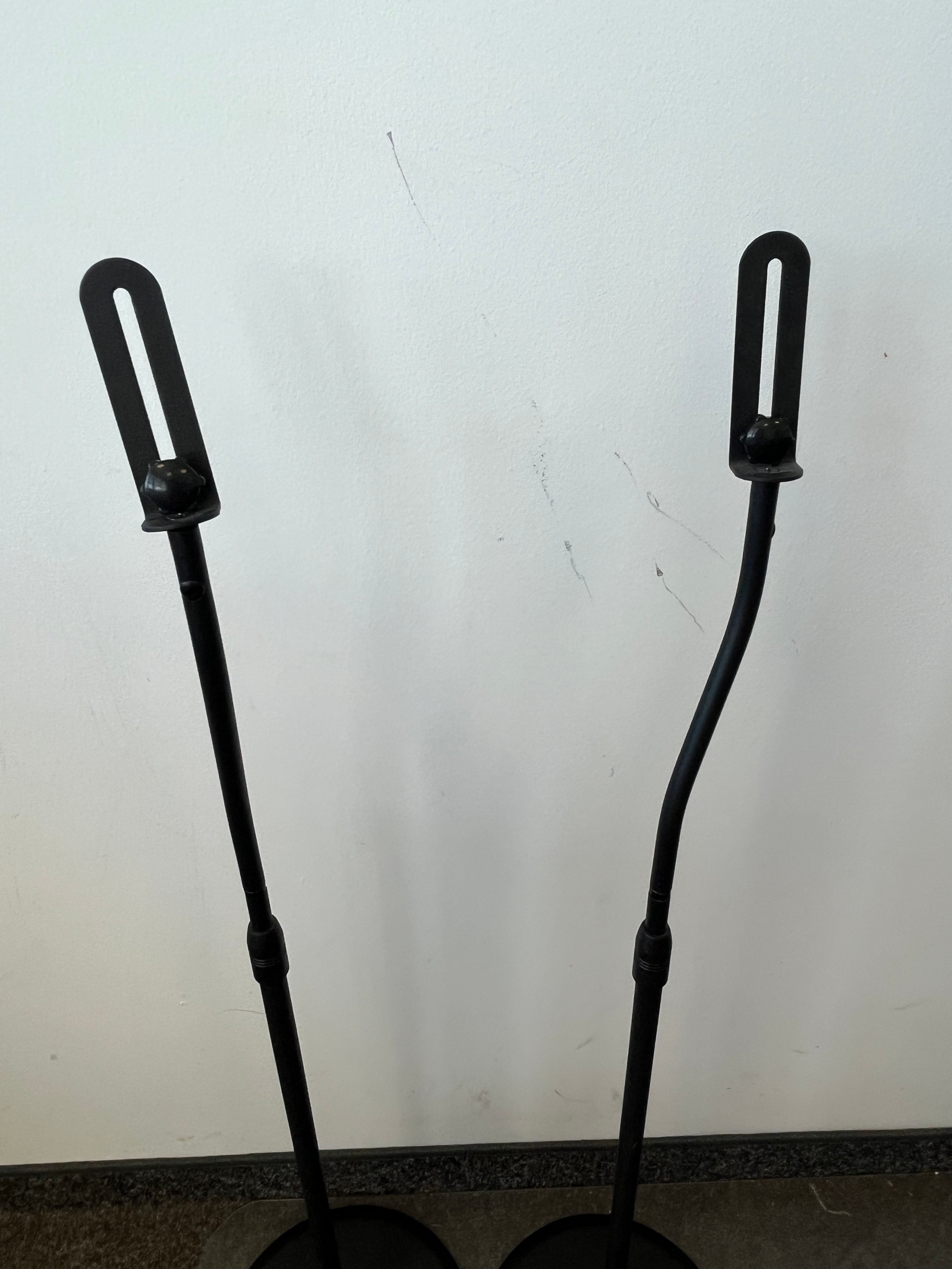 Kanto SLH Lautsprecherständer, Schwarz, Verstellbar, Sehr Gut, Höhe 87 cm