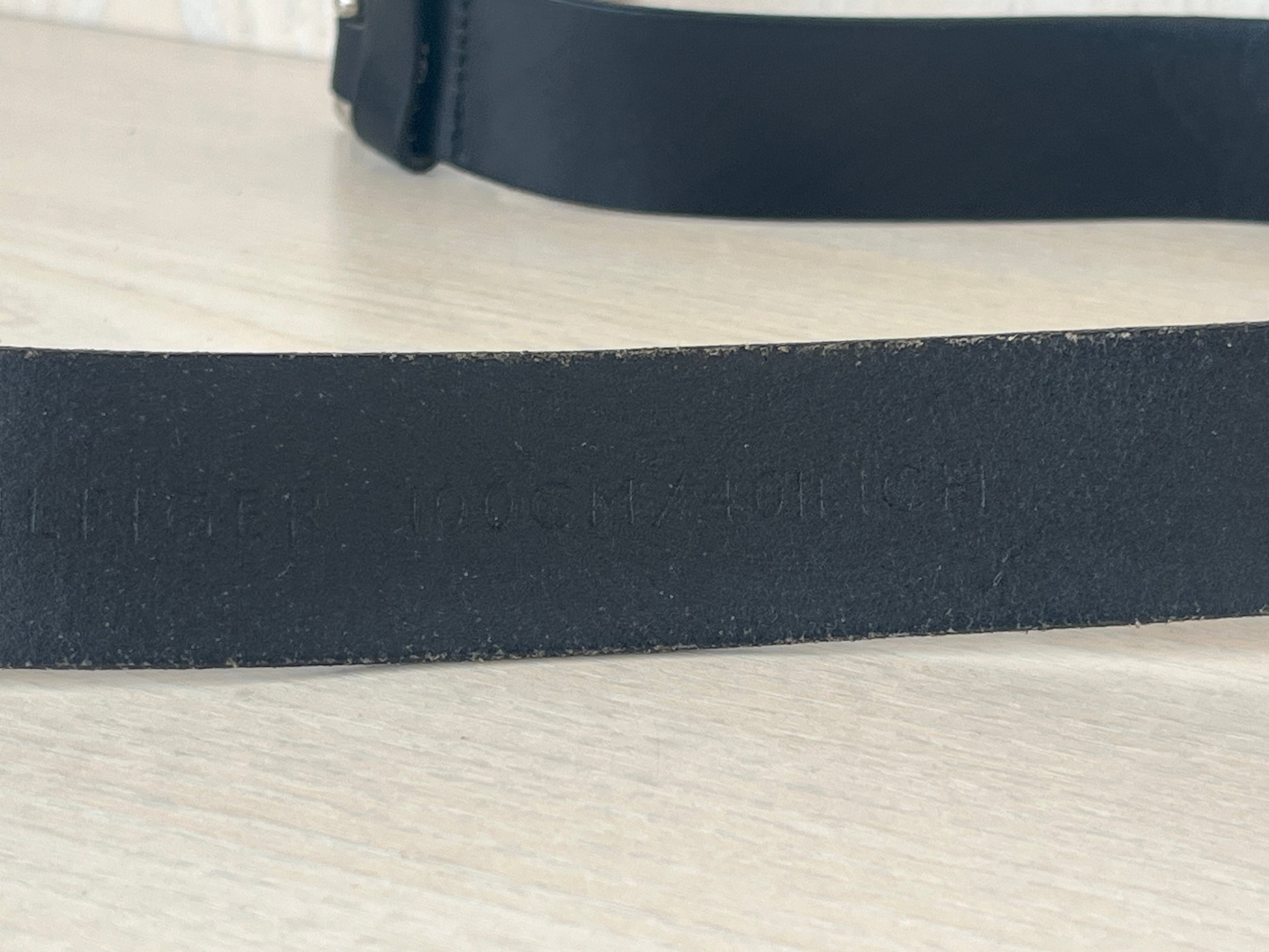 Tommy Hilfiger Ledergürtel Classic Schwarz 100 cm gebraucht