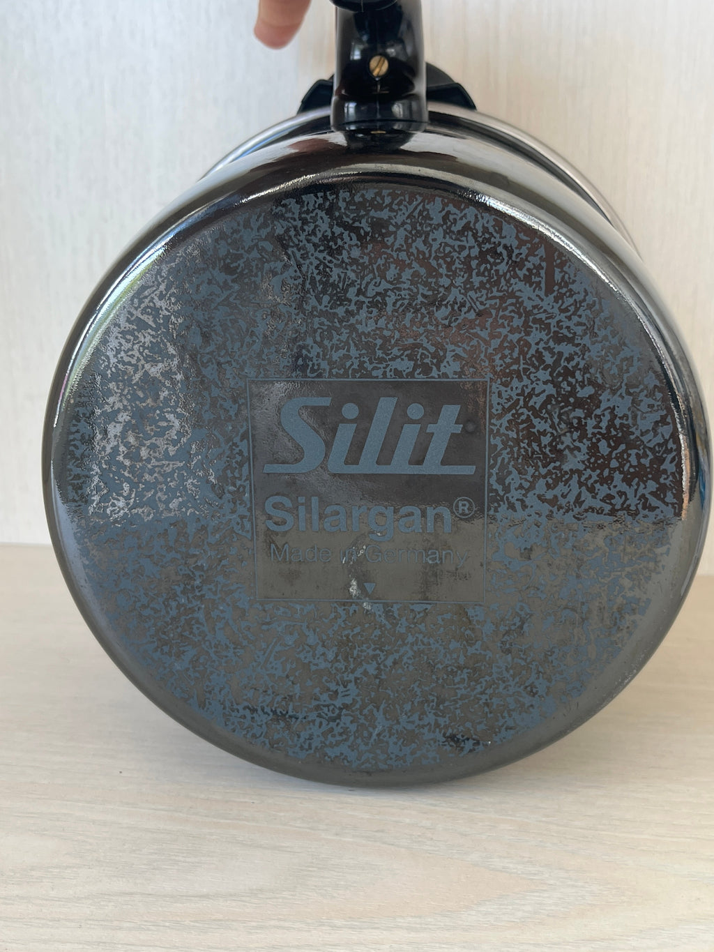 Silit Silargan Simmertopf, Schwarz, Medium, Sehr Gut, Umfang 52 cm
