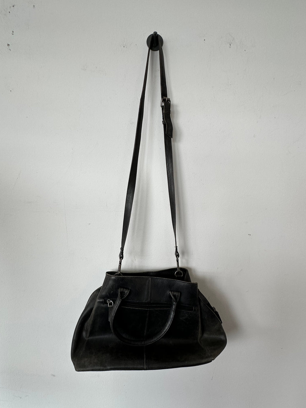 Contigo Fairtrade Ledertasche, mittel, normaler Zustand, braun