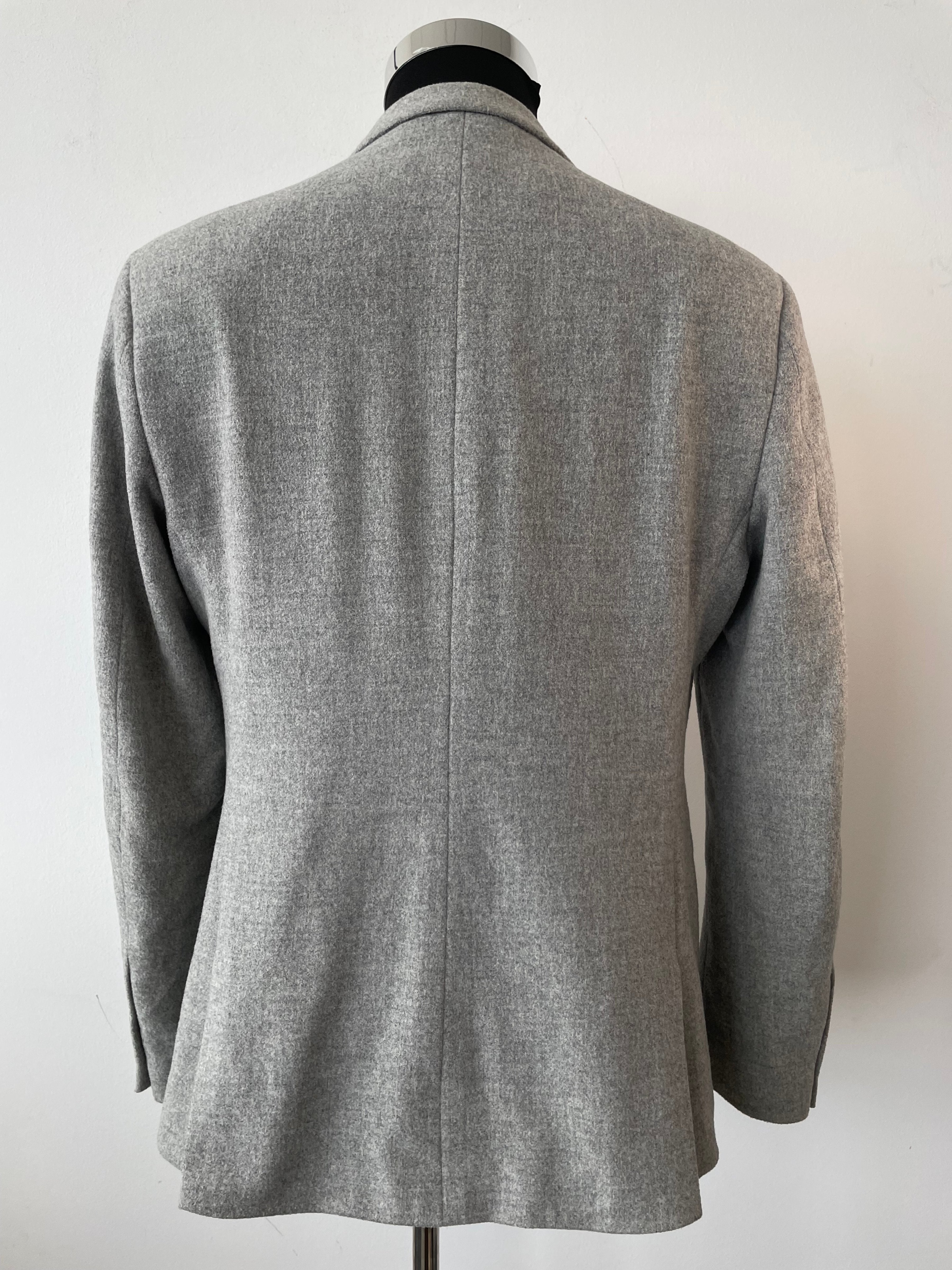 DRYKORN “Milano” Suit | Slim Fit | Light Grey Melange | Size M / 48 | Normal Use