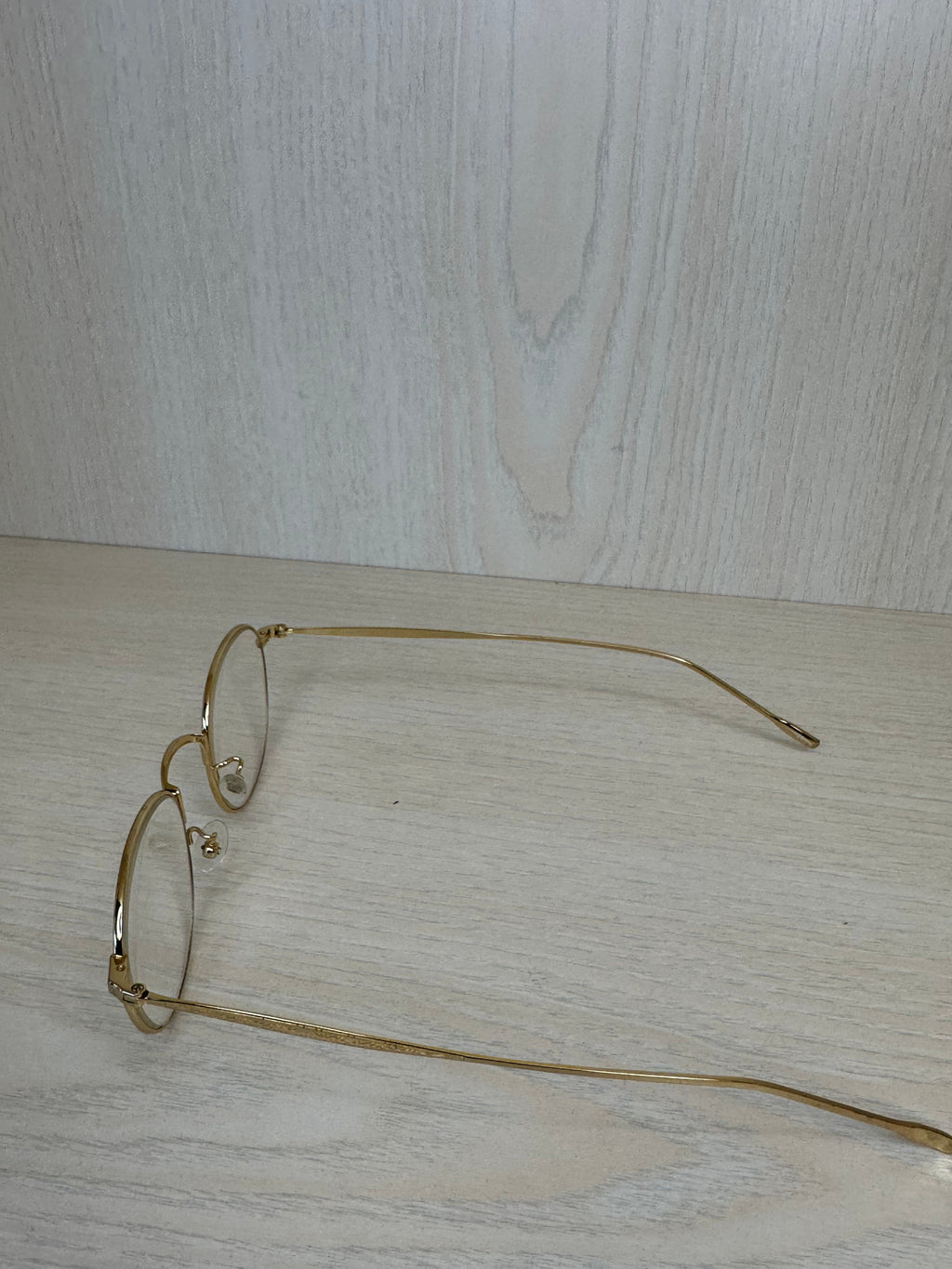 Ace & Tate Caines Brille – Gold, 46-24-150, Metall, Zustand: Gut