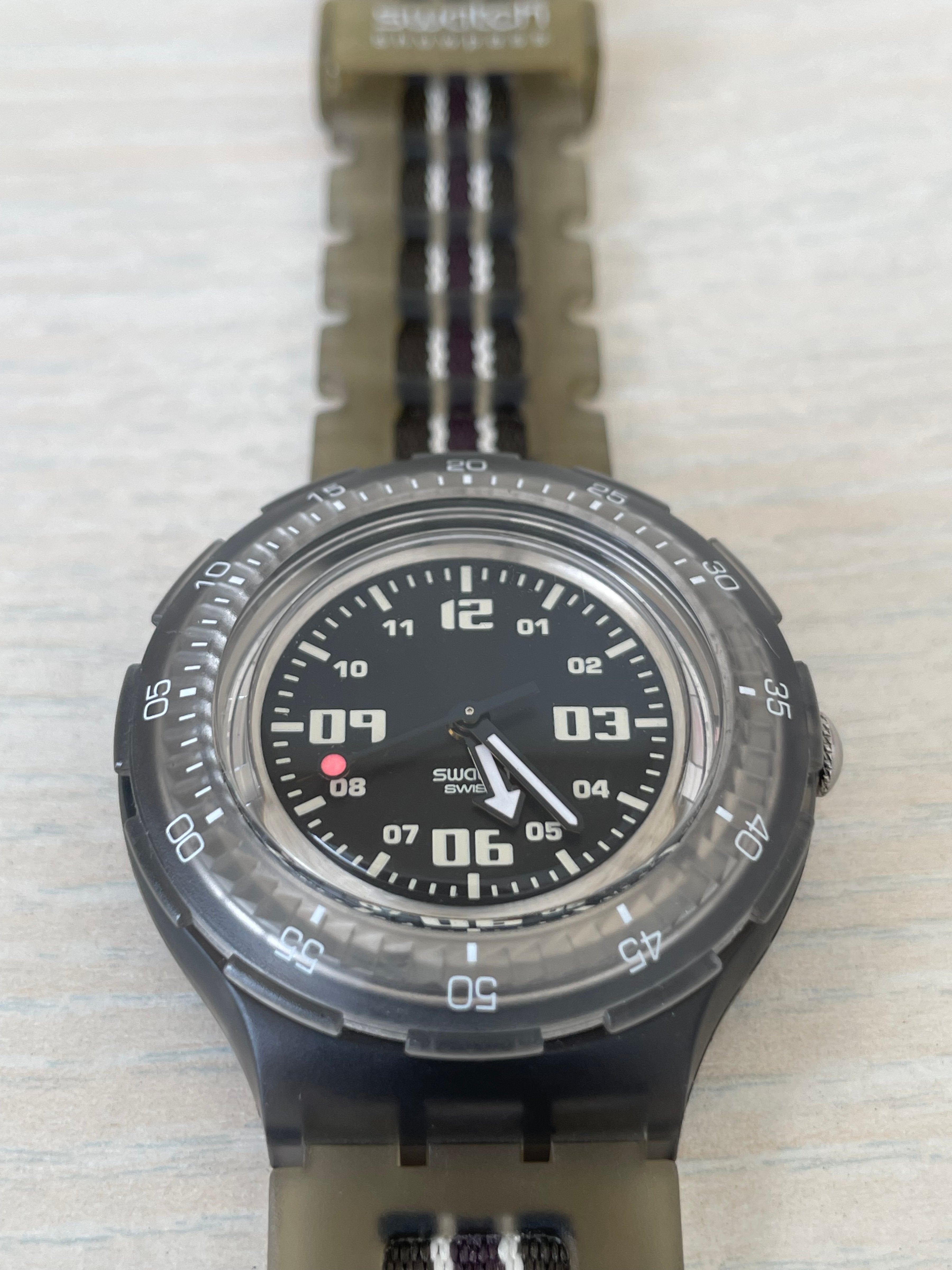 Swatch Scuba 200 SHM103, 38mm, Sehr Gut, Voll funktionsfähig, Batterien inkl.