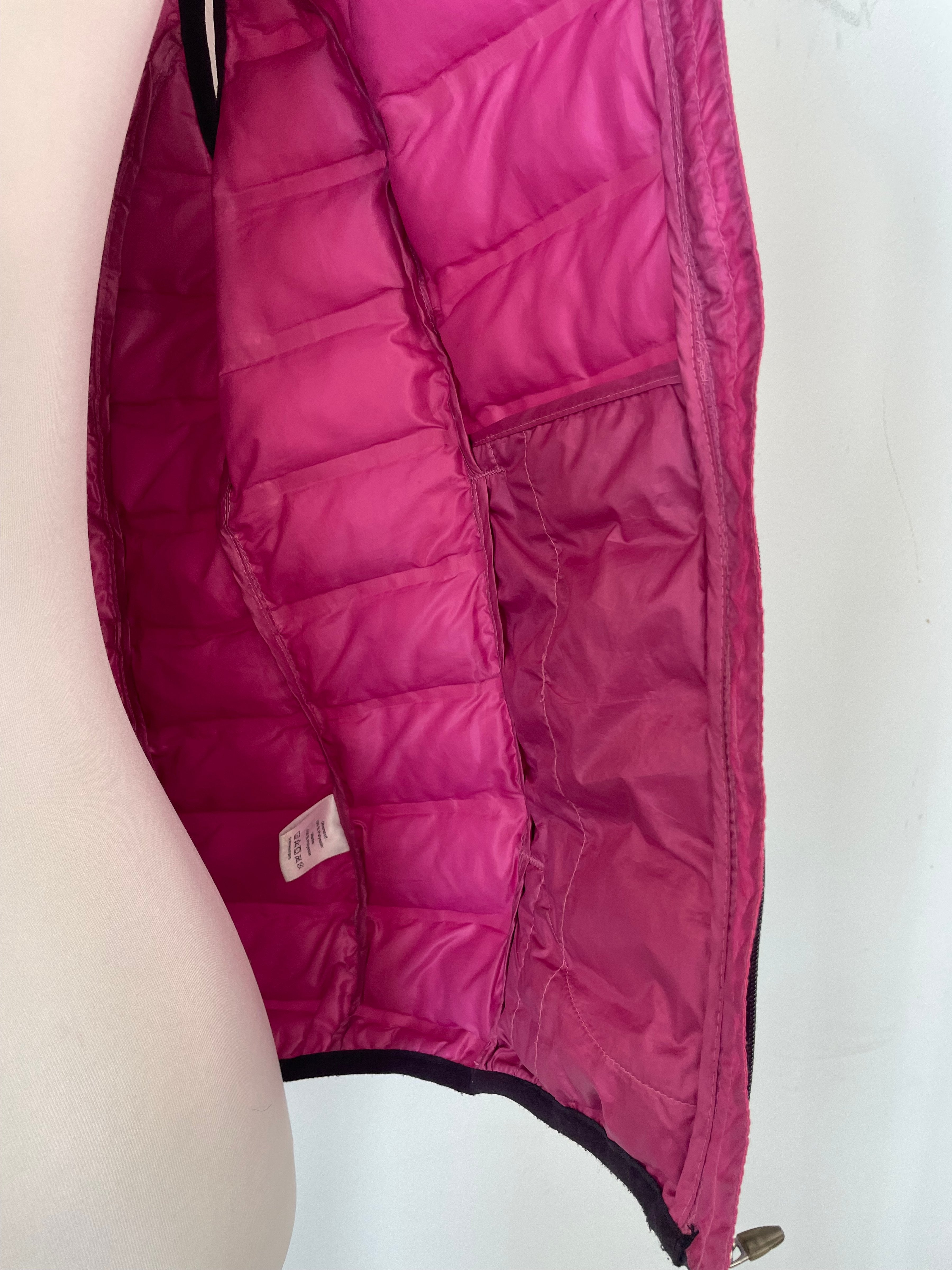 Shamp Damen Puffer Weste S Pink, guter Zustand, 70cm Länge, 48cm Brust