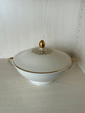 Winterling Bavaria Porcelain Tureen 1495 Gold Trim 20.5cm Good Condition