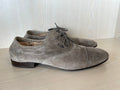 Fabi Herren Oxford Schuhe Wildleder Grau Größe 43 Sehr Gut