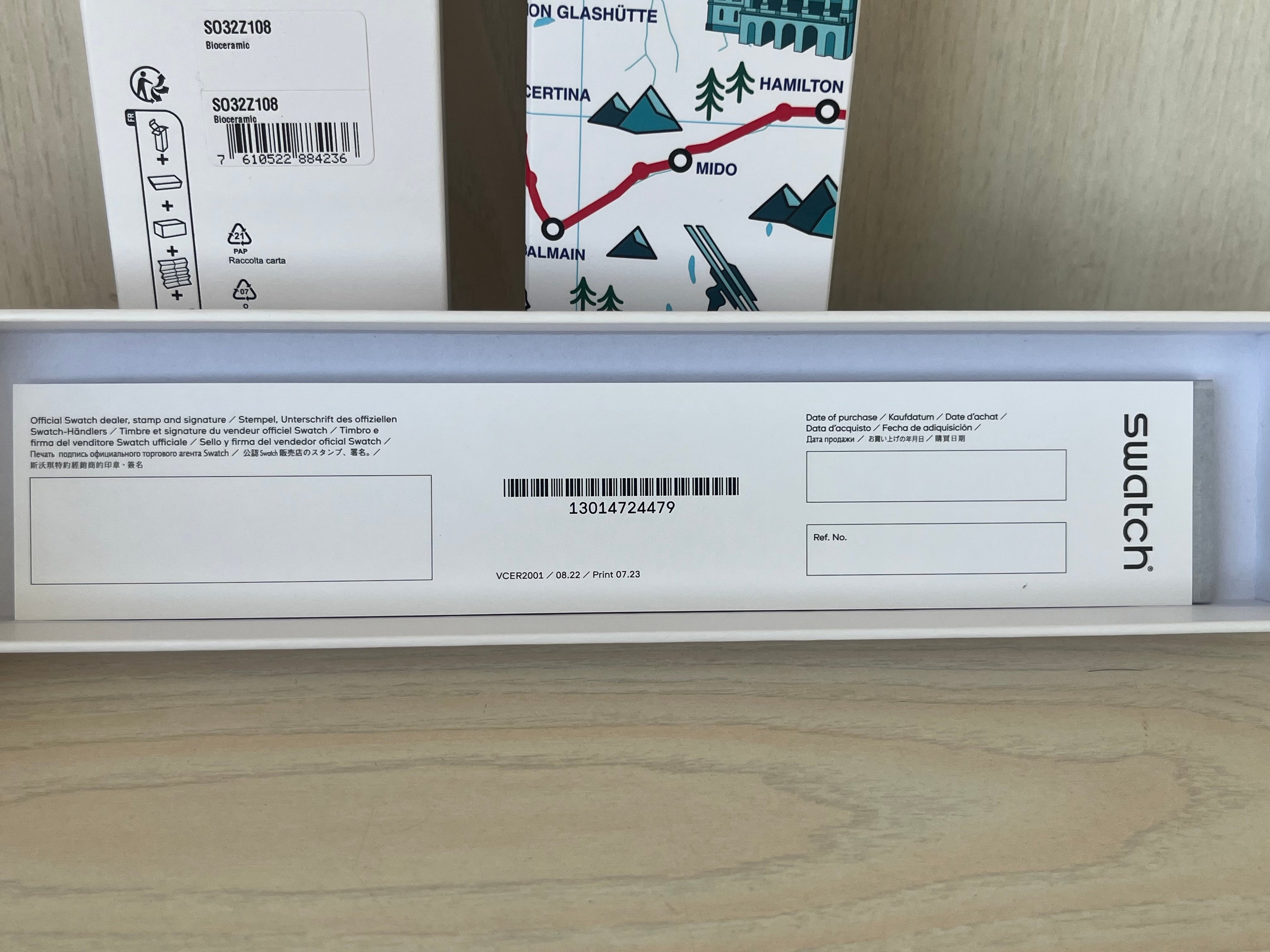 Swatch Shareholder Uhr Neu 25 cm 2024