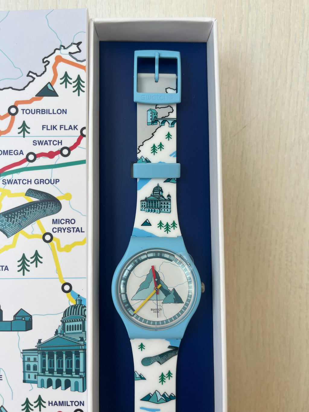 Swatch Shareholder Uhr Neu 25 cm 2024