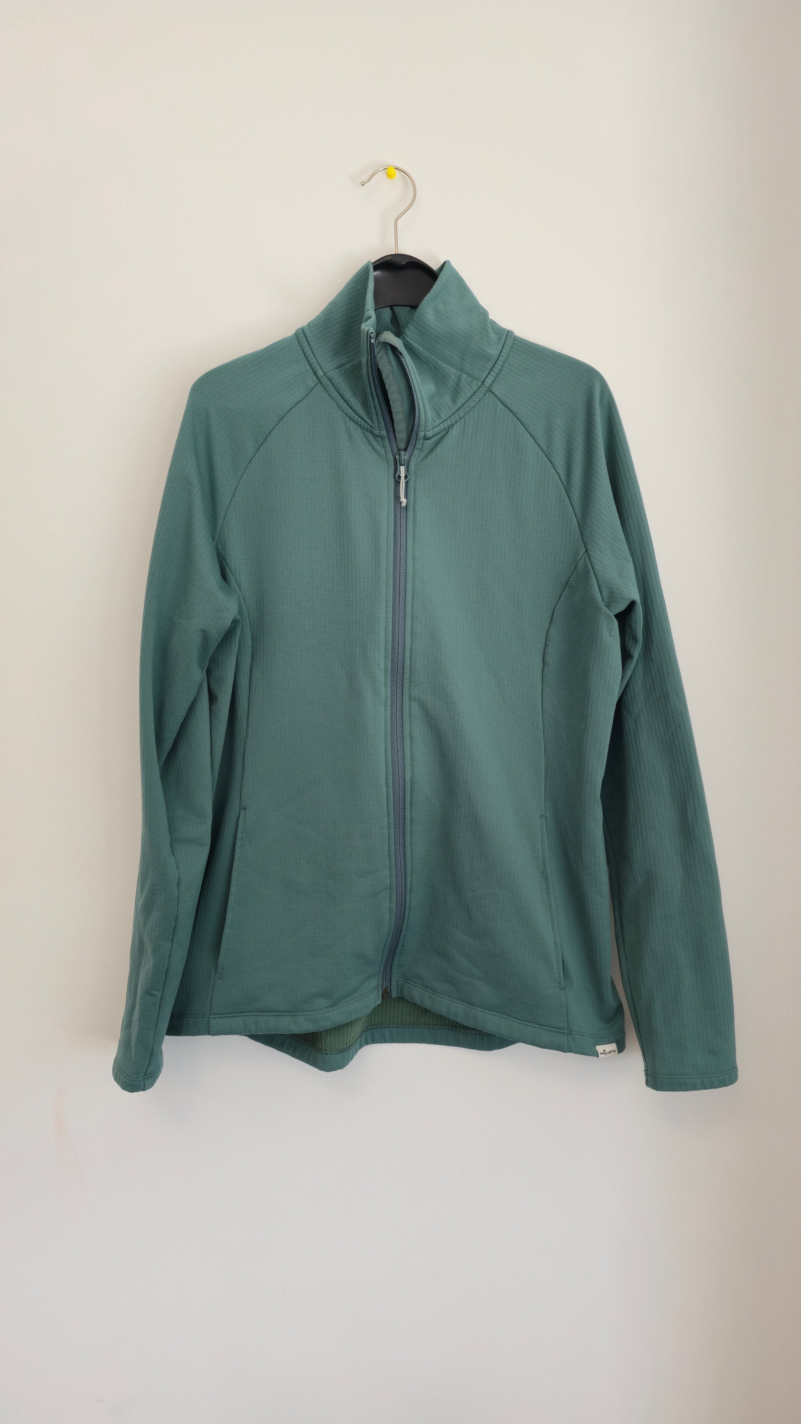 Frilufts soft-shell/fleece jacket XL green – very good condition