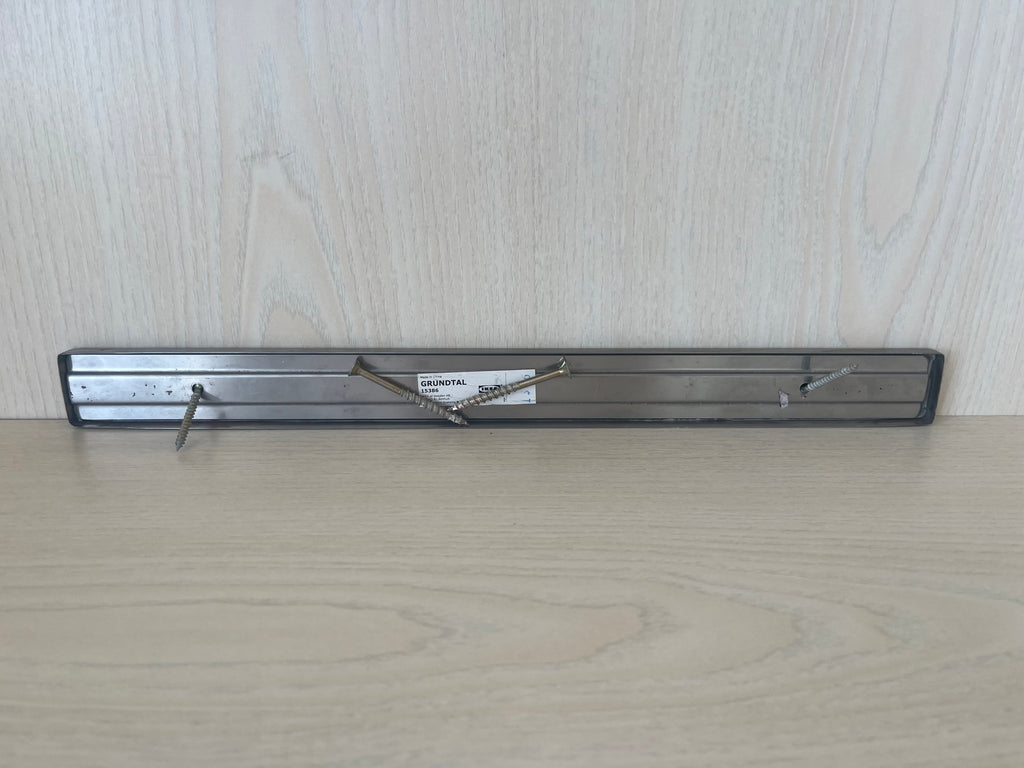 IKEA GRUNDTAL Messerleiste 40 cm – Edelstahl, guter Zustand
