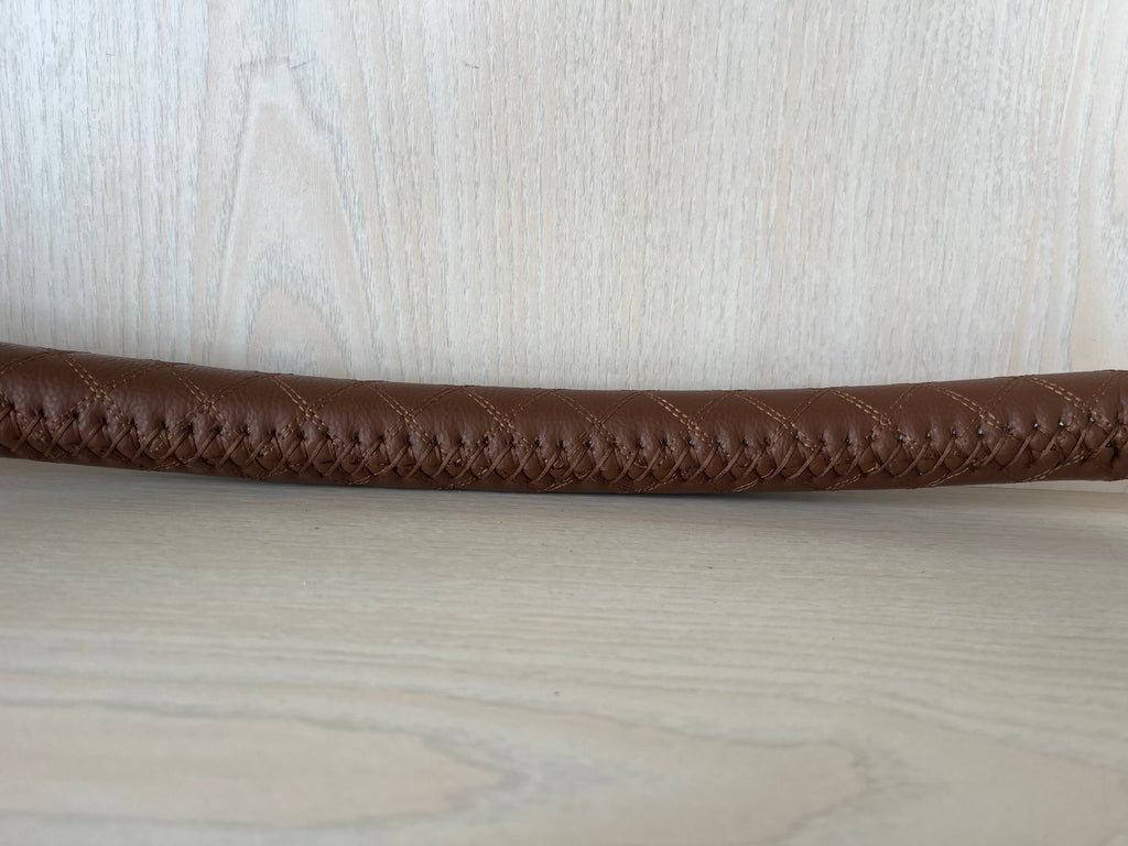 Joolz Universal Bumper Bar, Lederoptik, Braun, Wie Neu, 48x12 cm