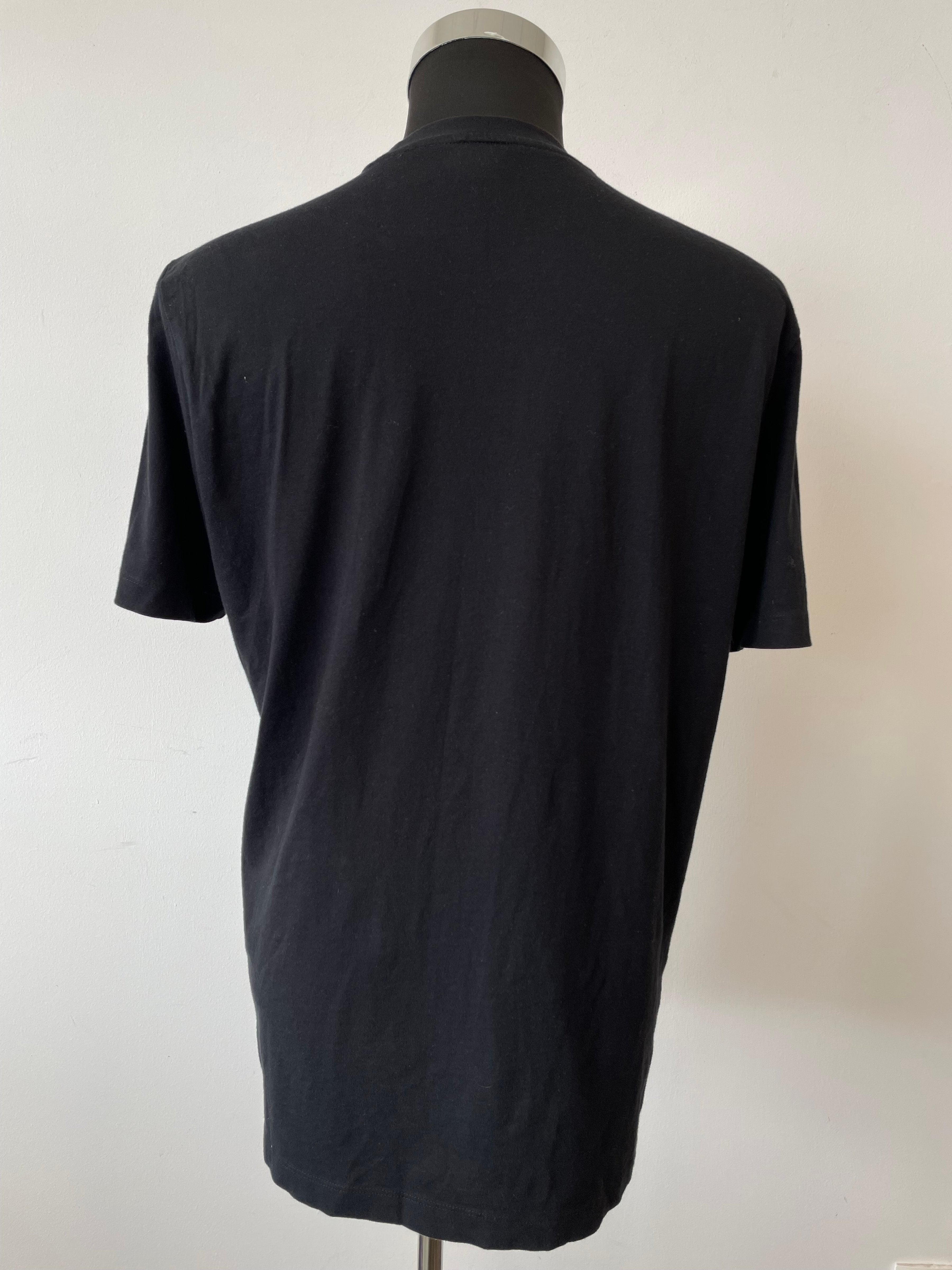 BOSS Camouflage Logo T-Shirt – Black, Size L, Very Good Condition
