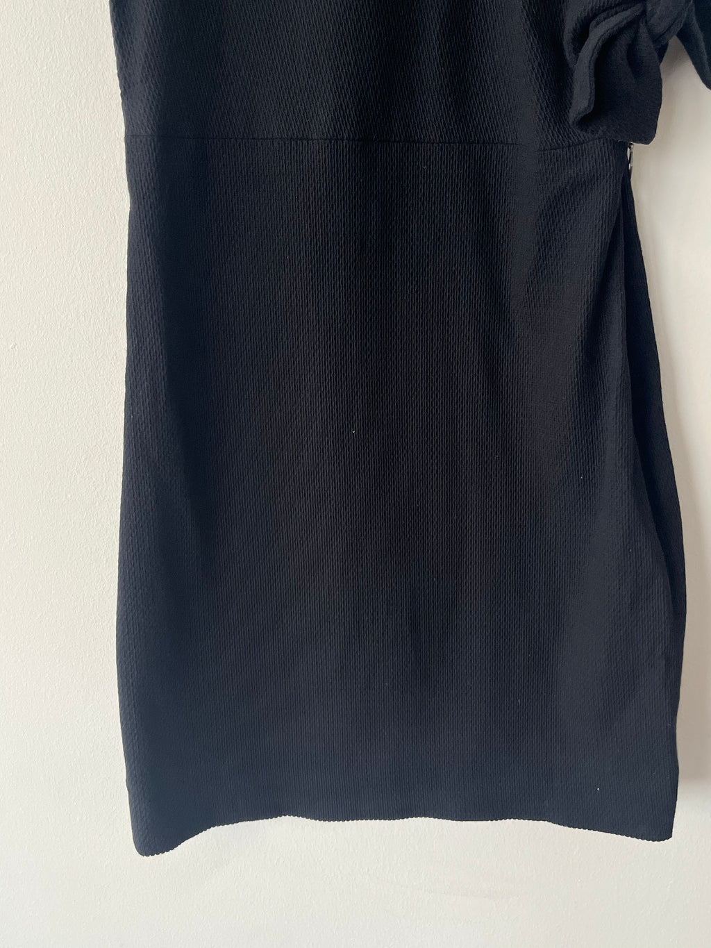 JIL SANDER + Rib Knit Midi Dress – Black, Size M, Good Condition
