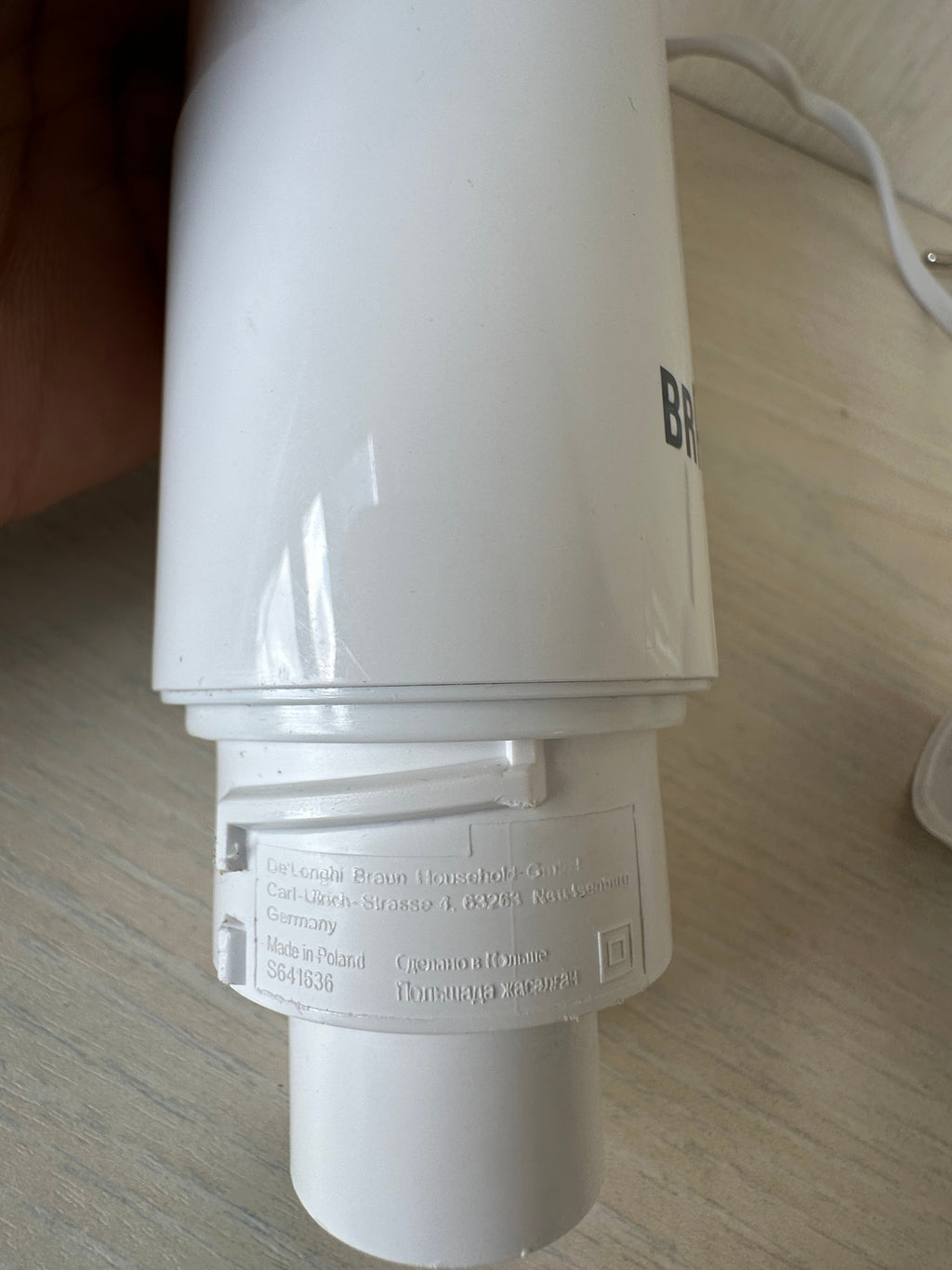 Braun Stabmixer MQ100 Weiß Kompakt 450W Sehr Gut