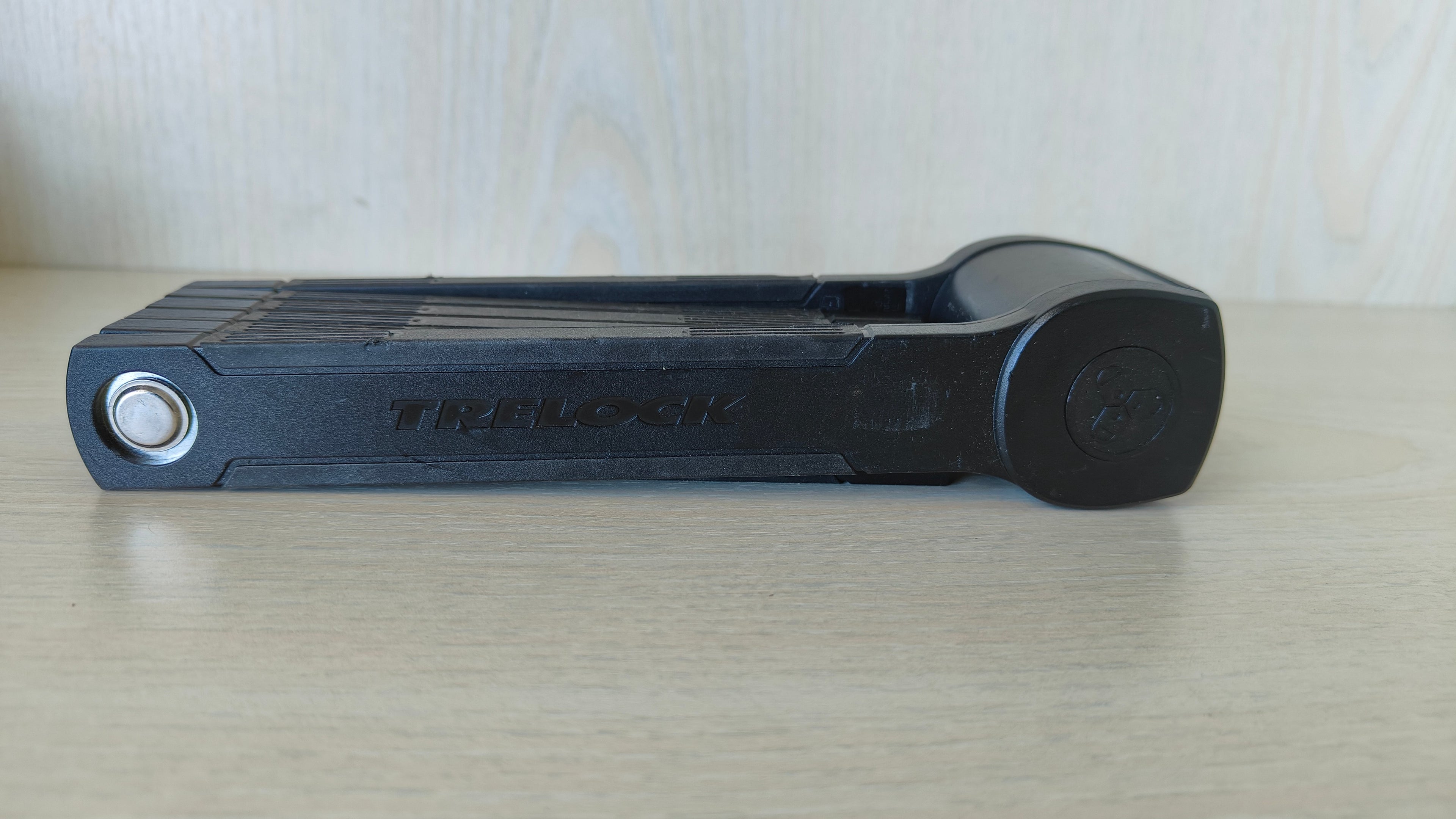 Trelock FS380 Trigo Faltschloss, 90 cm, Schwarz, Sehr Gut, 20 cm gefaltet