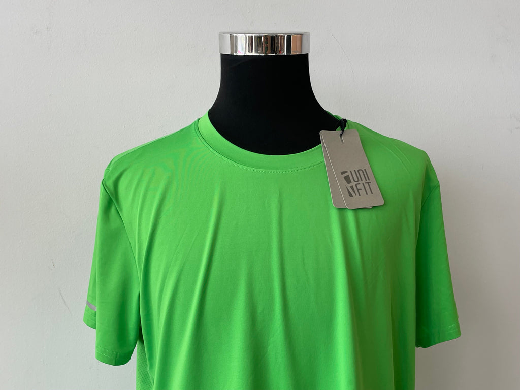 Unifit Sports T-Shirt Green L Good Condition
