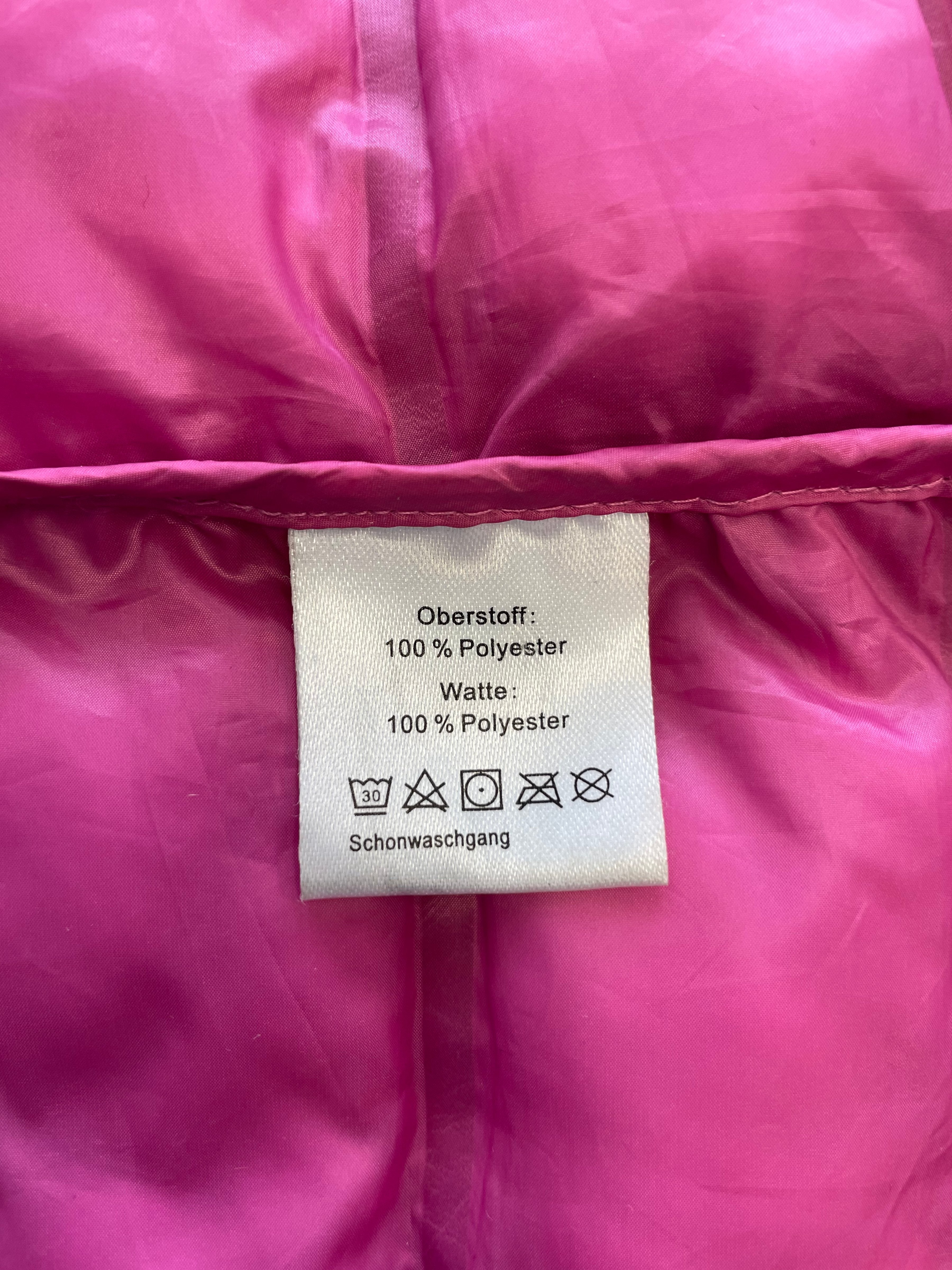Shamp Damen Puffer Weste S Pink, guter Zustand, 70cm Länge, 48cm Brust