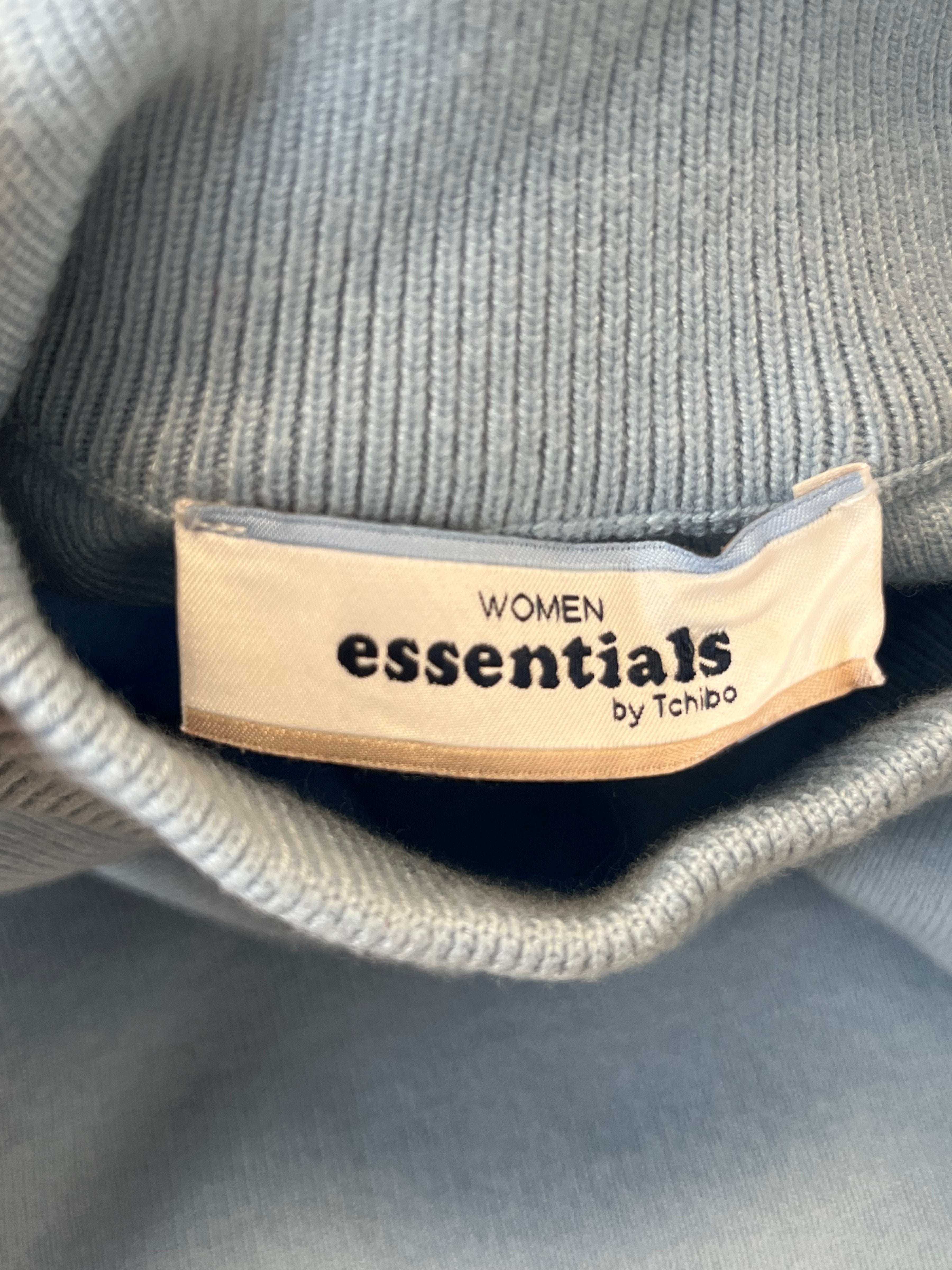 Essentia Women's Wool Cardigan, Light Blue, EU 40/42, Poor Condition