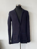 Armani Exchange Herren Strickblazer – Navy, Größe XL, Sehr Gut