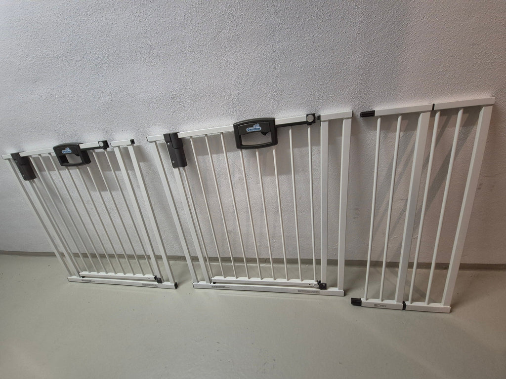 Geuther Easylock Plus 4792 Tür-/Treppenschutzgitter 80,5-86cm Weiß, guter Zustand