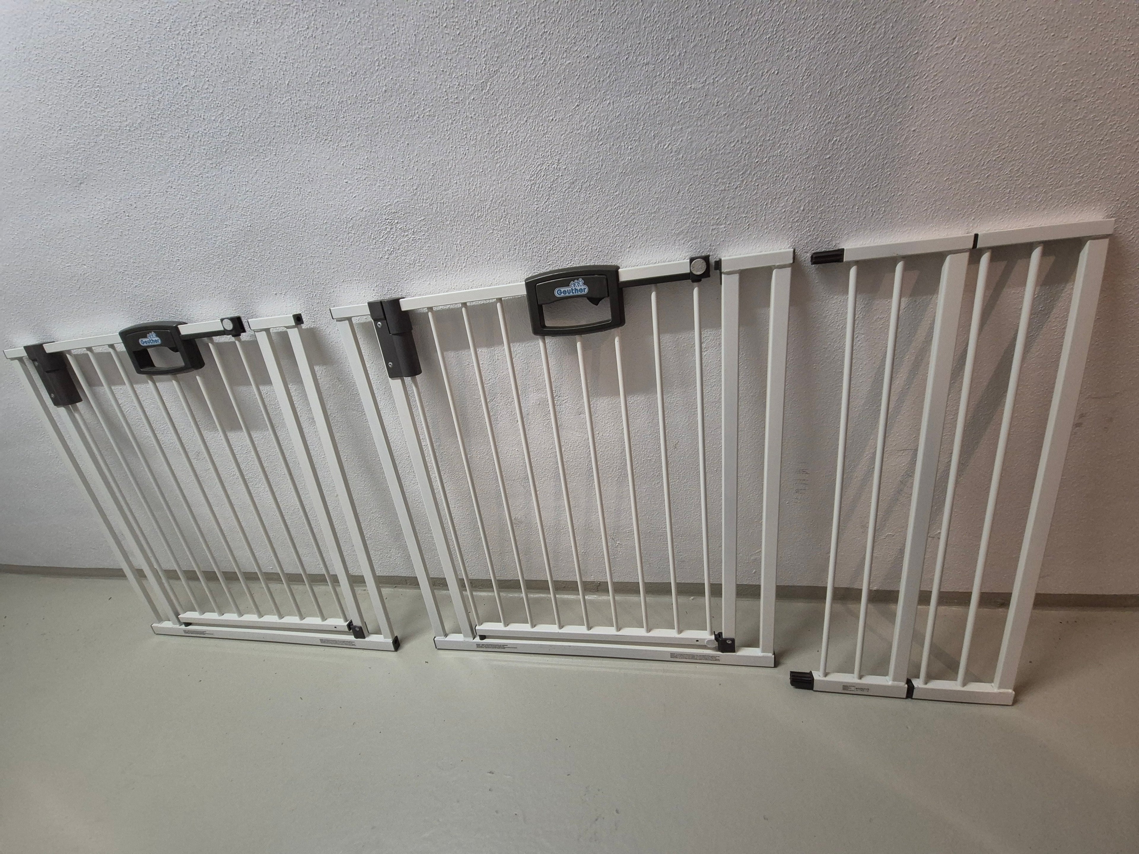 Geuther Easylock Plus 4792 Tür-/Treppenschutzgitter 80,5-86cm Weiß, guter Zustand
