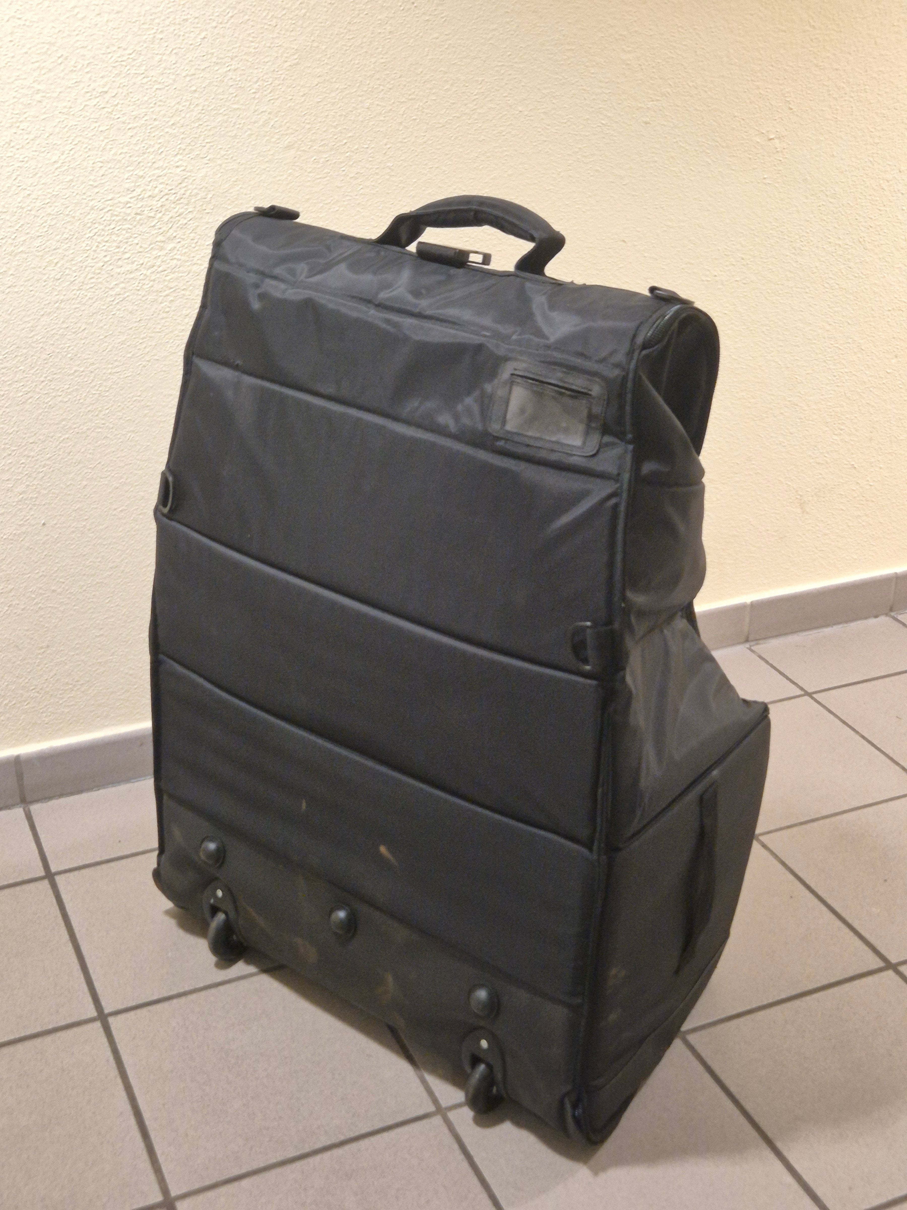 Bugaboo Komfort Transporttasche Groß, Gut, Nylon, Zwei Räder