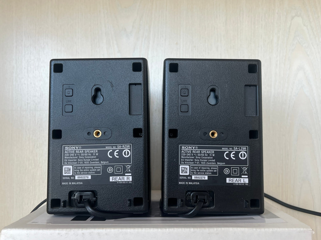 Sony Wireless Rear Lautsprecher SA-Z9R, Schwarz, Kompakt, Zustand: Gut