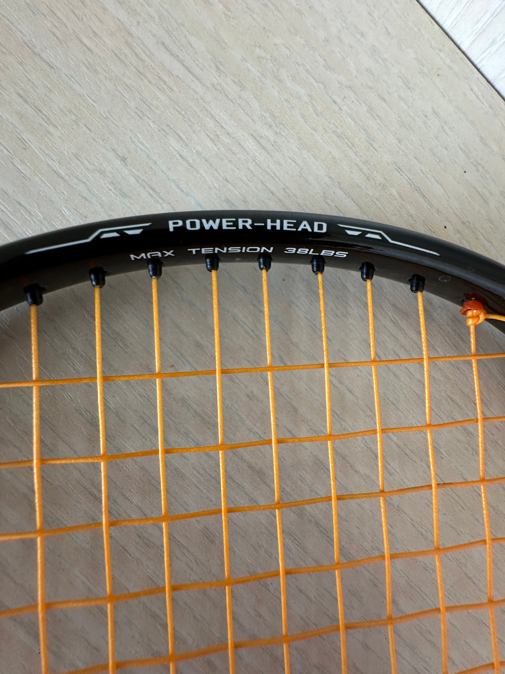 Yonex Z Ziggler Badminton Racket 4U Black/Orange Very Good Condition