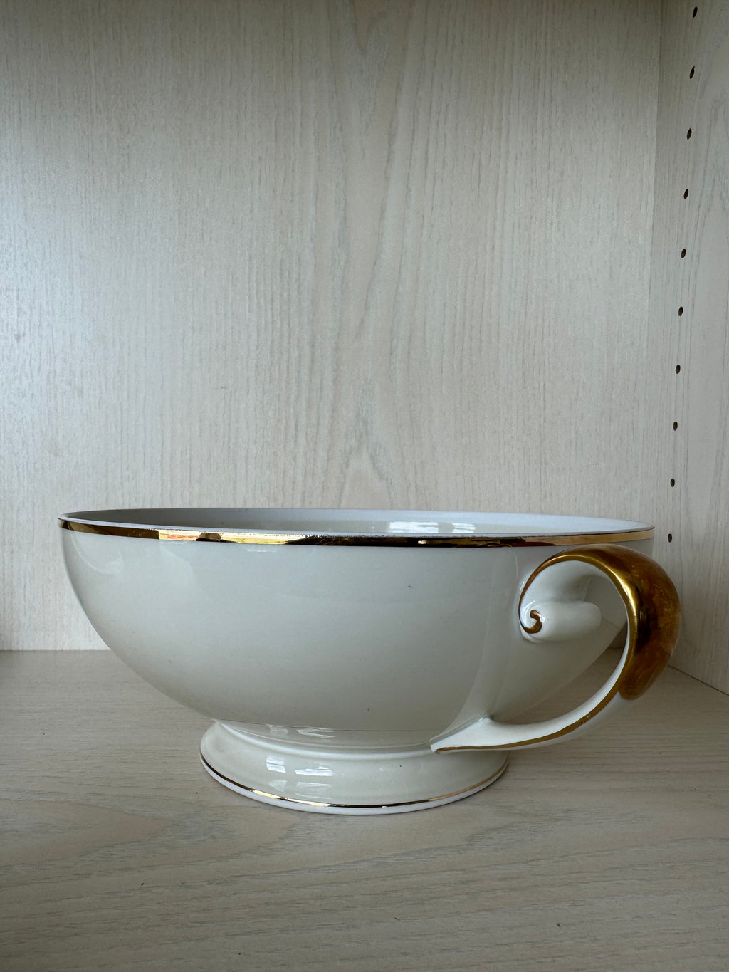 Winterling Bavaria Porcelain Tureen 1495 Gold Trim 20.5cm Good Condition
