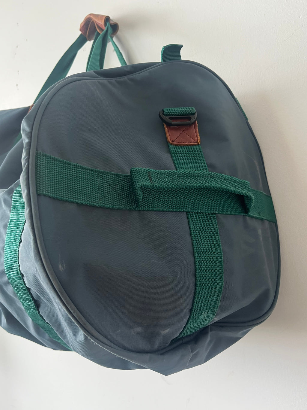BREE Large Nylon Duffel Bag Petrol/Green, Good Condition, 70x63x25cm