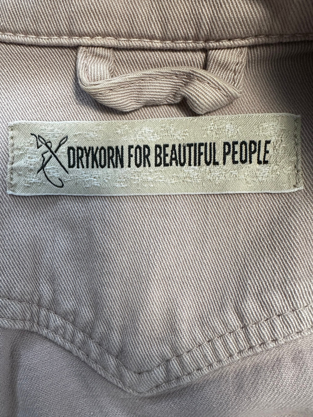 Drykorn Mix & Match Colbert Jacket, Light Beige, Size 3, Very Good