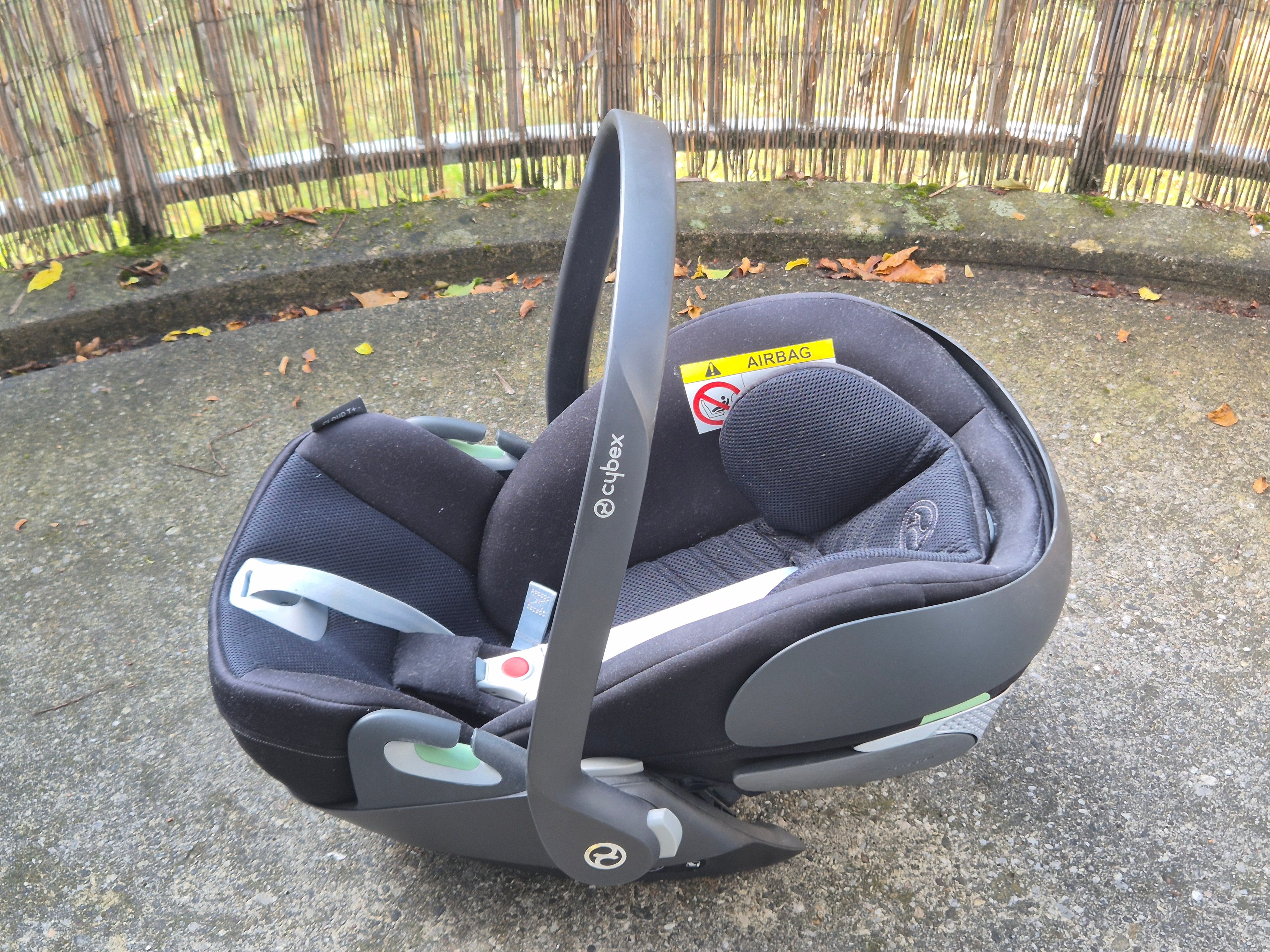 Cybex Kindersitz Cloud T i-Size, Schwarz, 45–87 cm, Sehr Gut