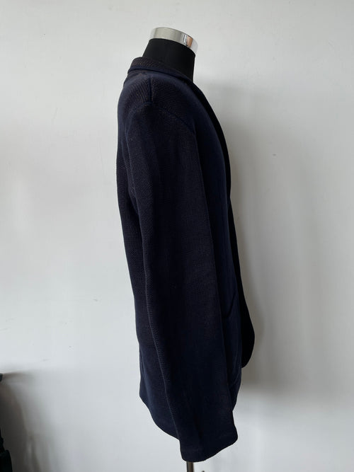 Armani Exchange Herren Strickblazer – Navy, Größe XL, Sehr Gut