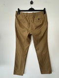 Lanvin Chinohose Beige Gr. 50 (8R), Zustand: Gut, Flecken am Bund
