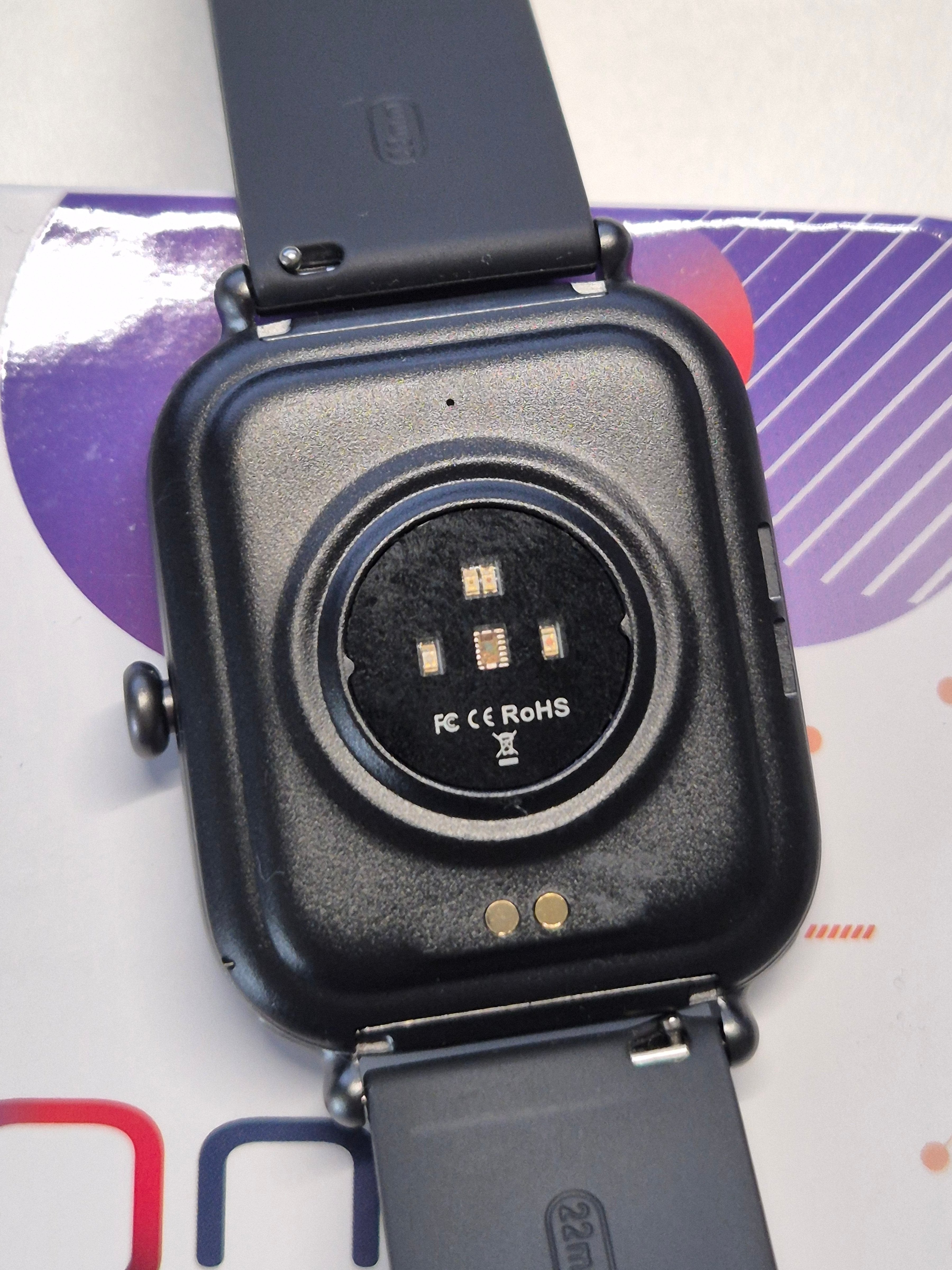 Qnix Smartwatch GTS2, 43mm, IP68, Wie Neu