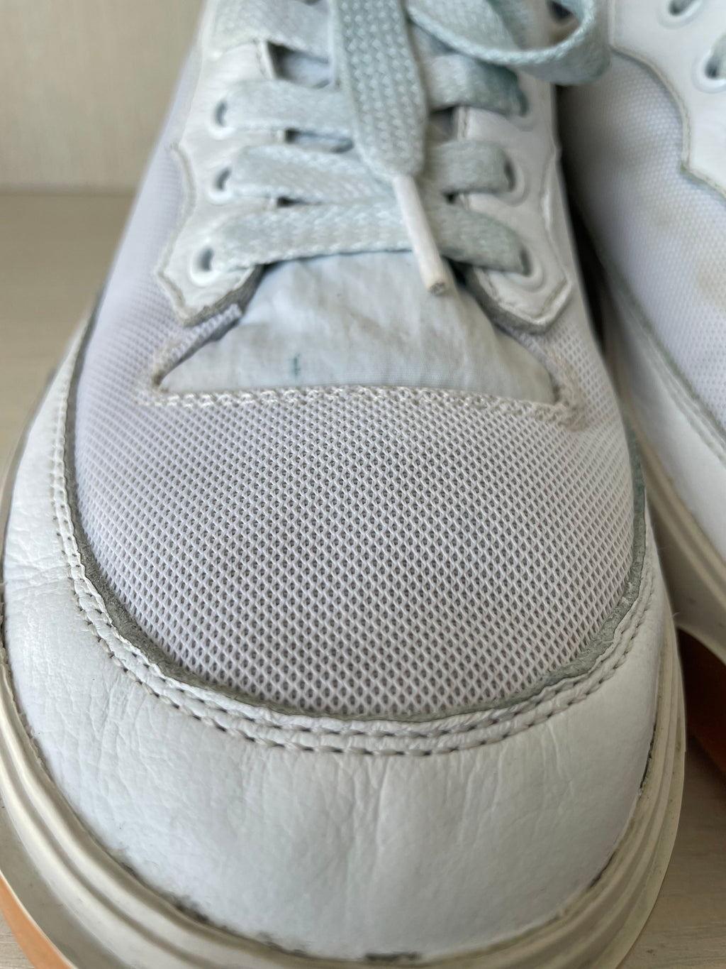 Lacoste G80 Club Sneaker | EU 41 | Weiß/Blau | Leder/Textil | Gebraucht