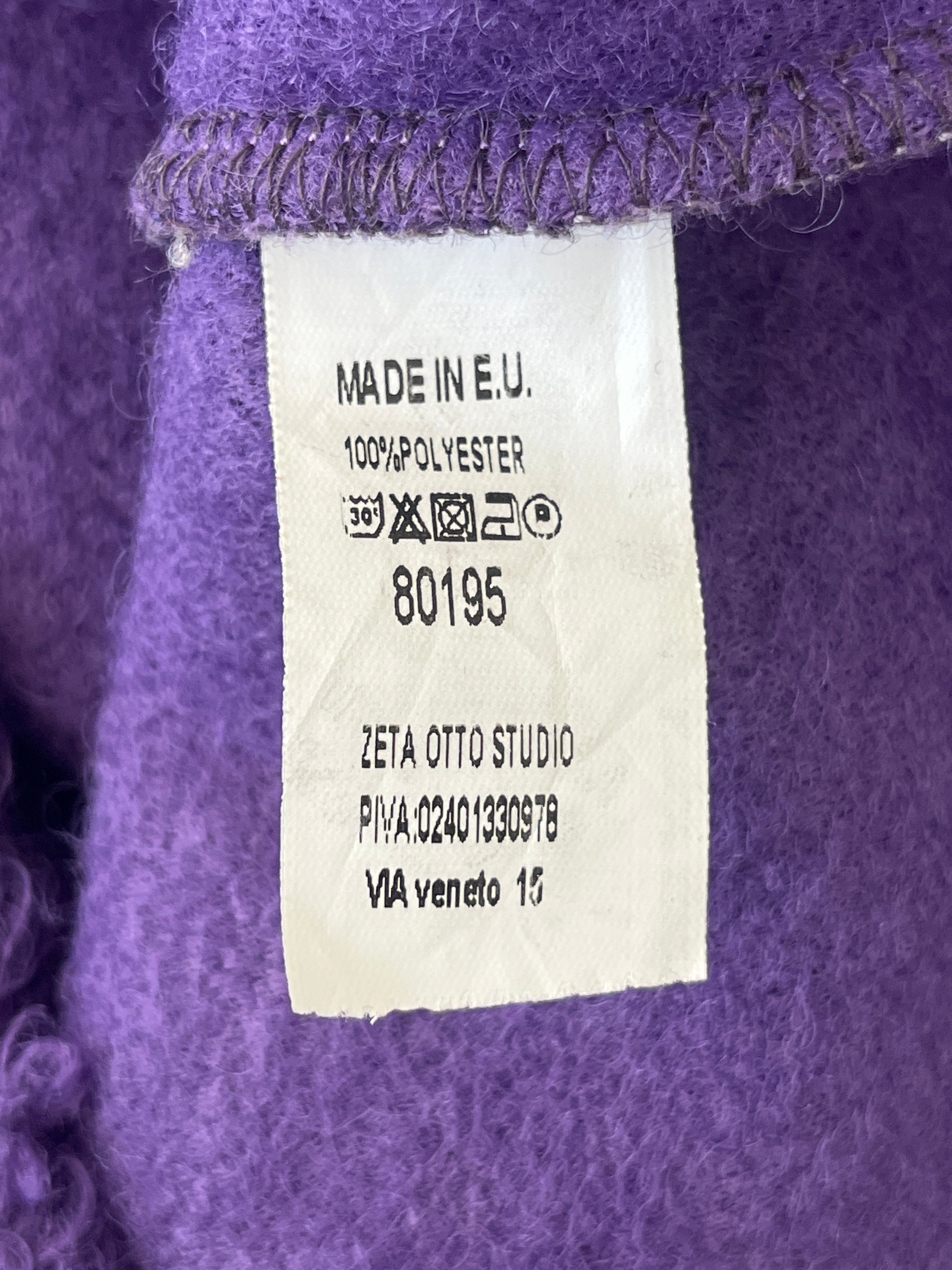Zeta Otto Studio Bouclé Wolljacke Lila Gr. M Sehr Gut