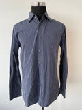 Hugo Boss Herrenhemd Hugo Slim Line Blau/Weiß L Sehr Gut