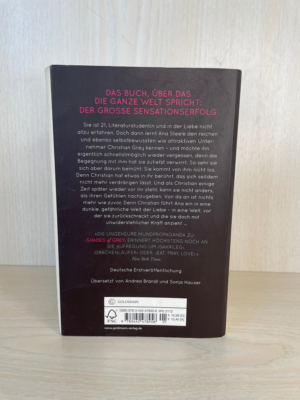 Shades of Grey: Geheimes Verlangen (German PB) sehr guter Zustand