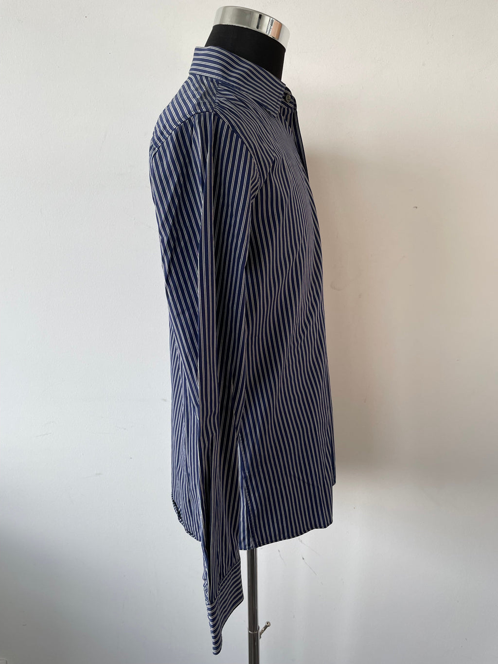 Hugo Boss Herrenhemd Hugo Slim Line Blau/Weiß L Sehr Gut
