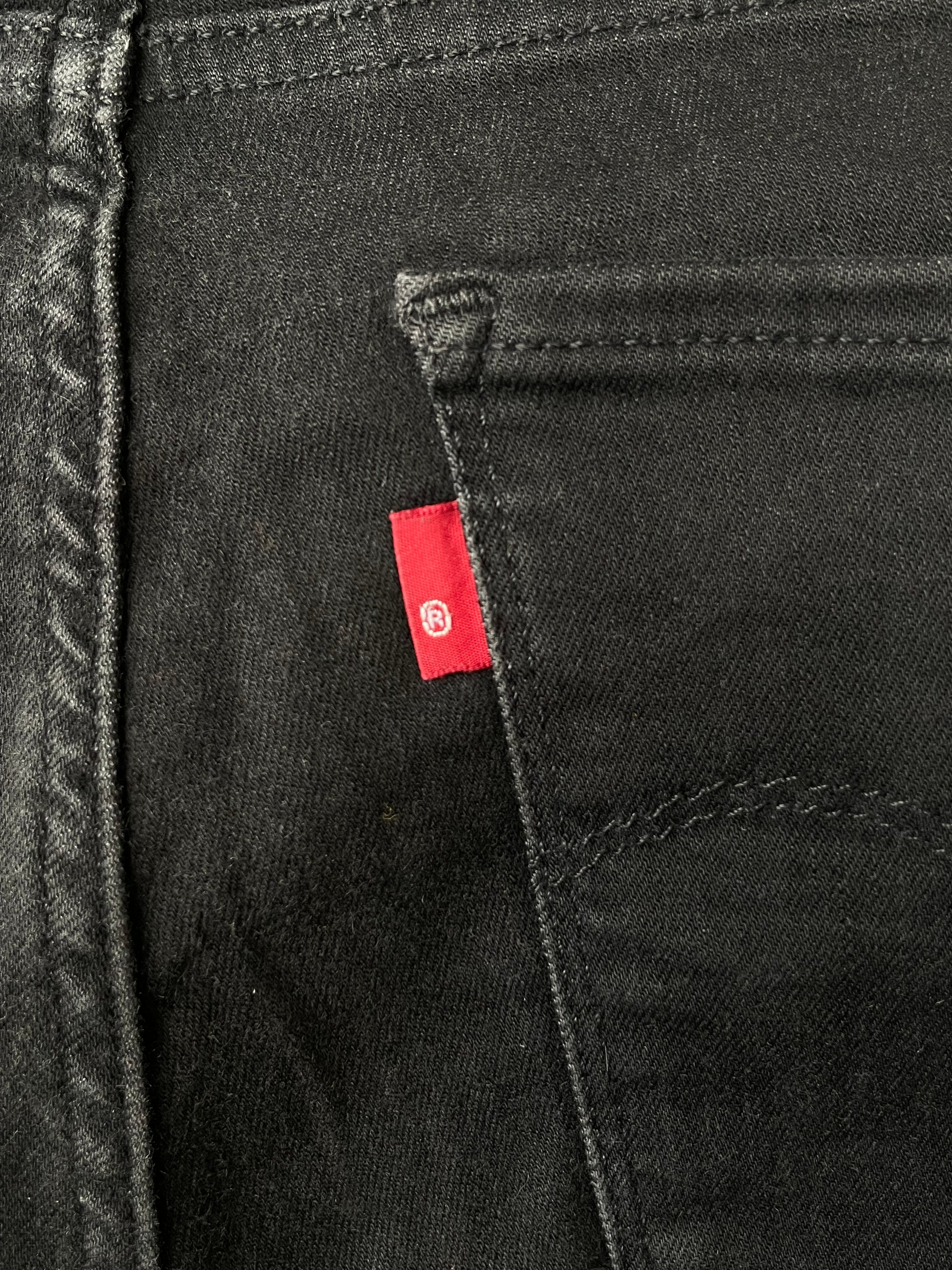 Levi’s Stretch Jeans Schwarz, 5-Pocket, 97% Baumwolle, Guter Zustand