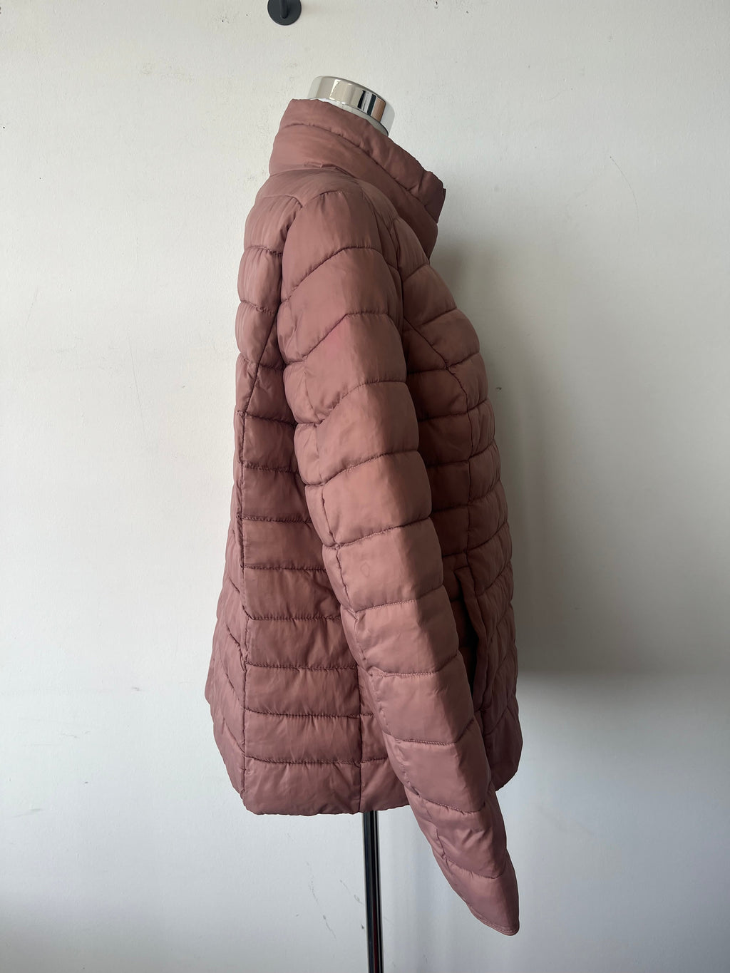 ONLY Carmakoma Women's Puffer Jacket, Dusty Pink, Medium, Normal Use