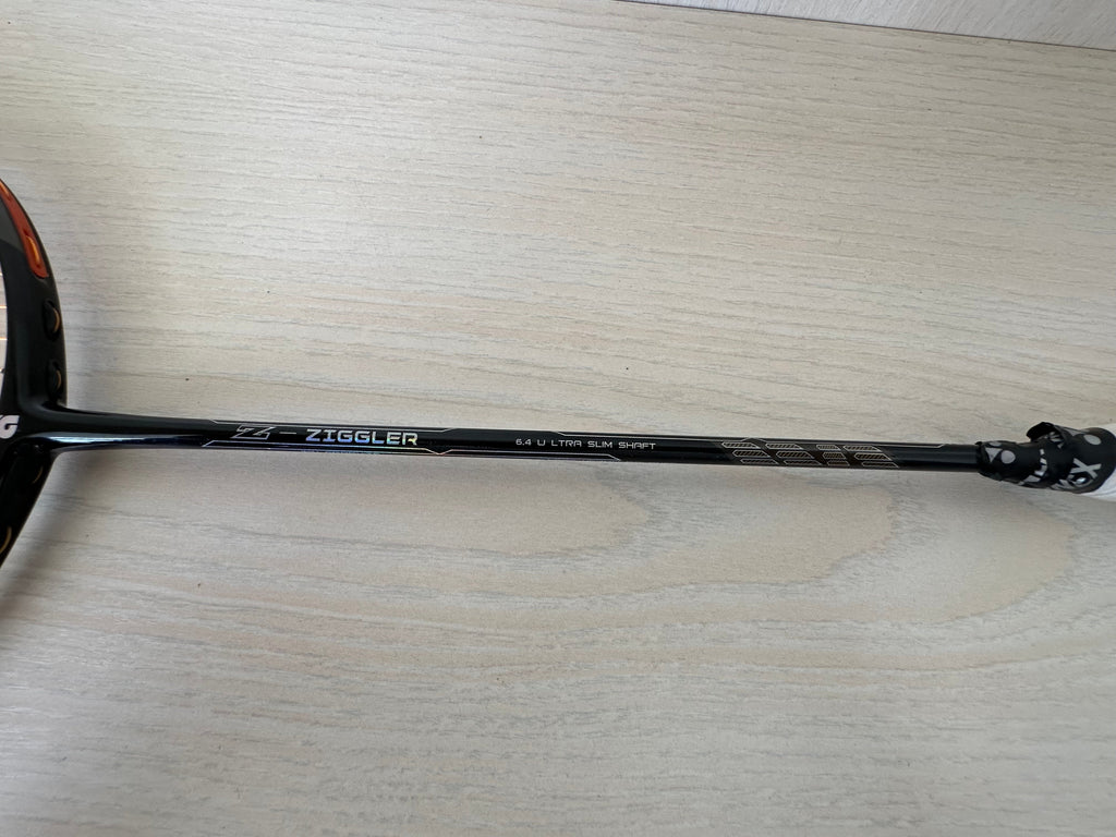 Yonex Z Ziggler Badminton Racket 4U Black/Orange Very Good Condition